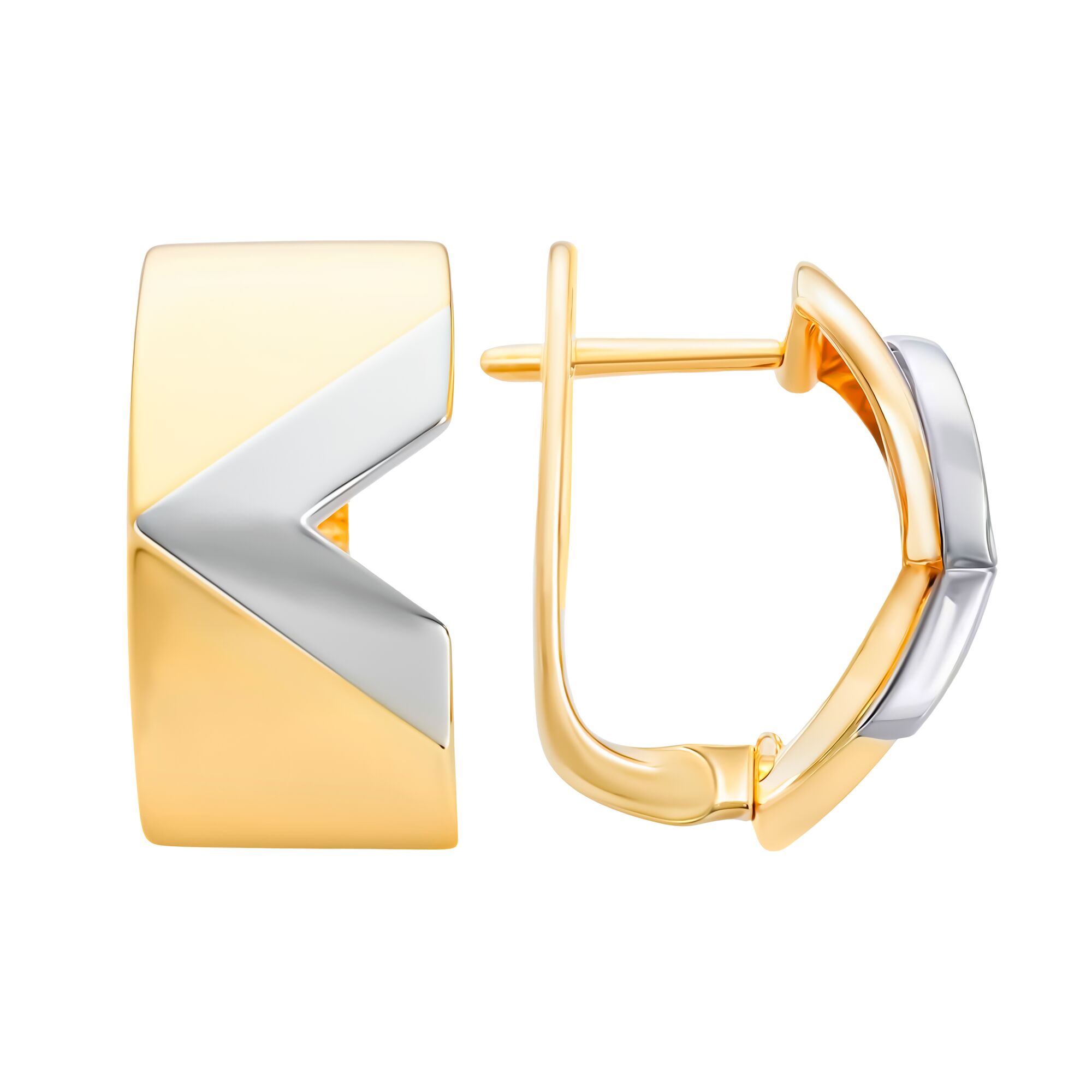 Серьги, золото, 585, 5.64г, 60476, изображение 2 | GoldMarket.kz