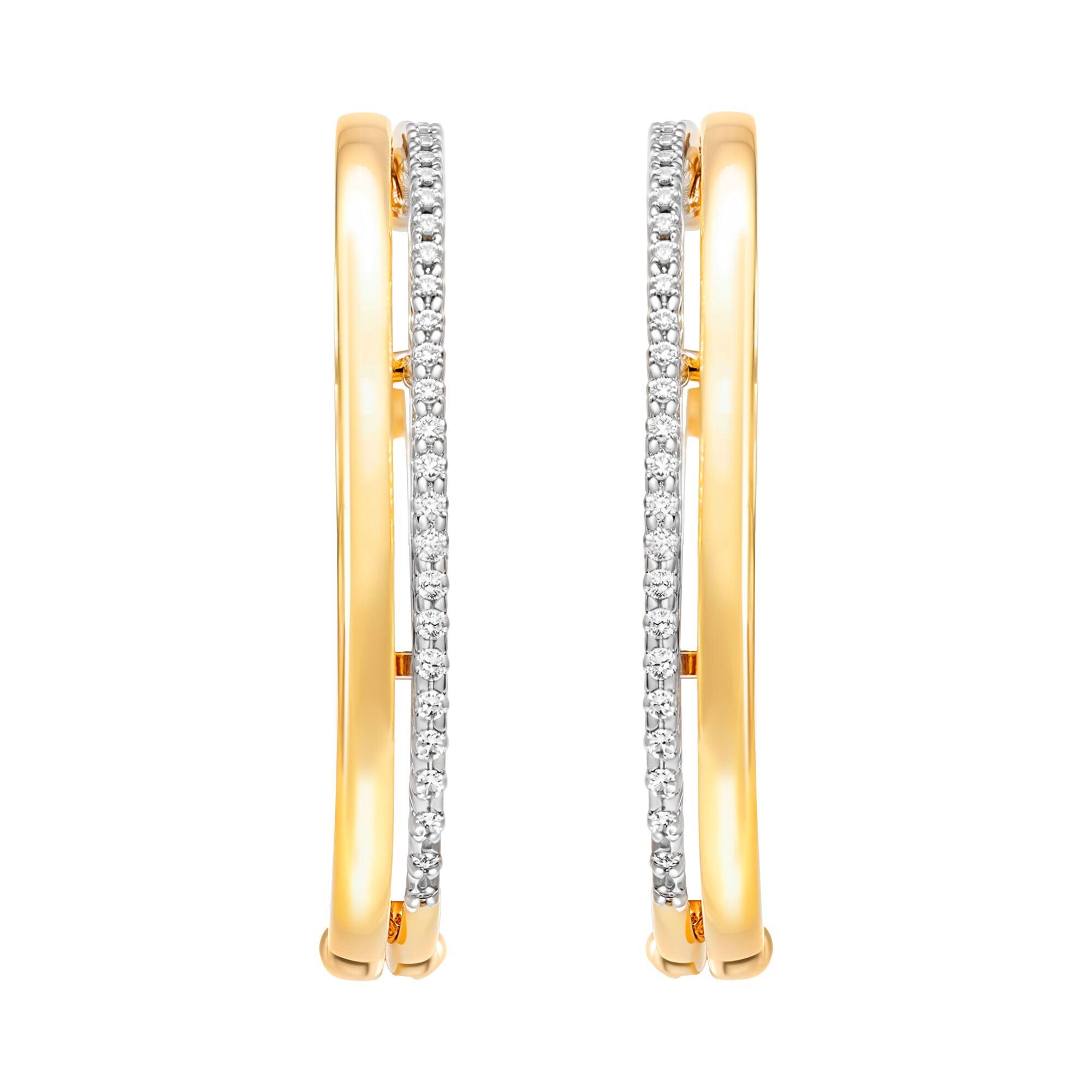 Серьги, золото, 585, 4.84г, 60485 | GoldMarket.kz