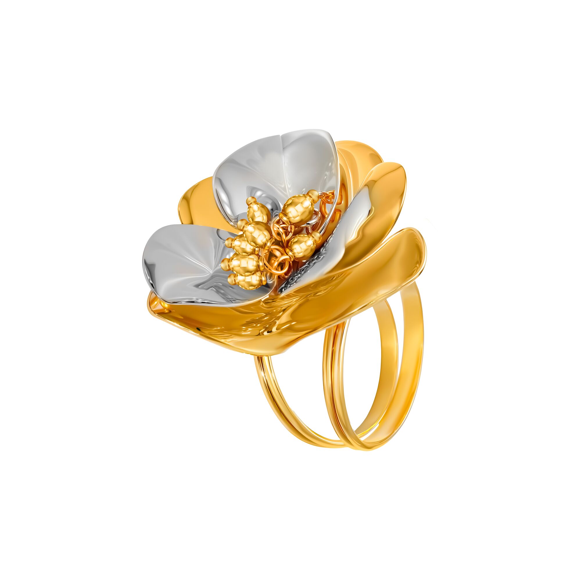 Кольцо, золото, 585, 8.04г, 60490 | GoldMarket.kz