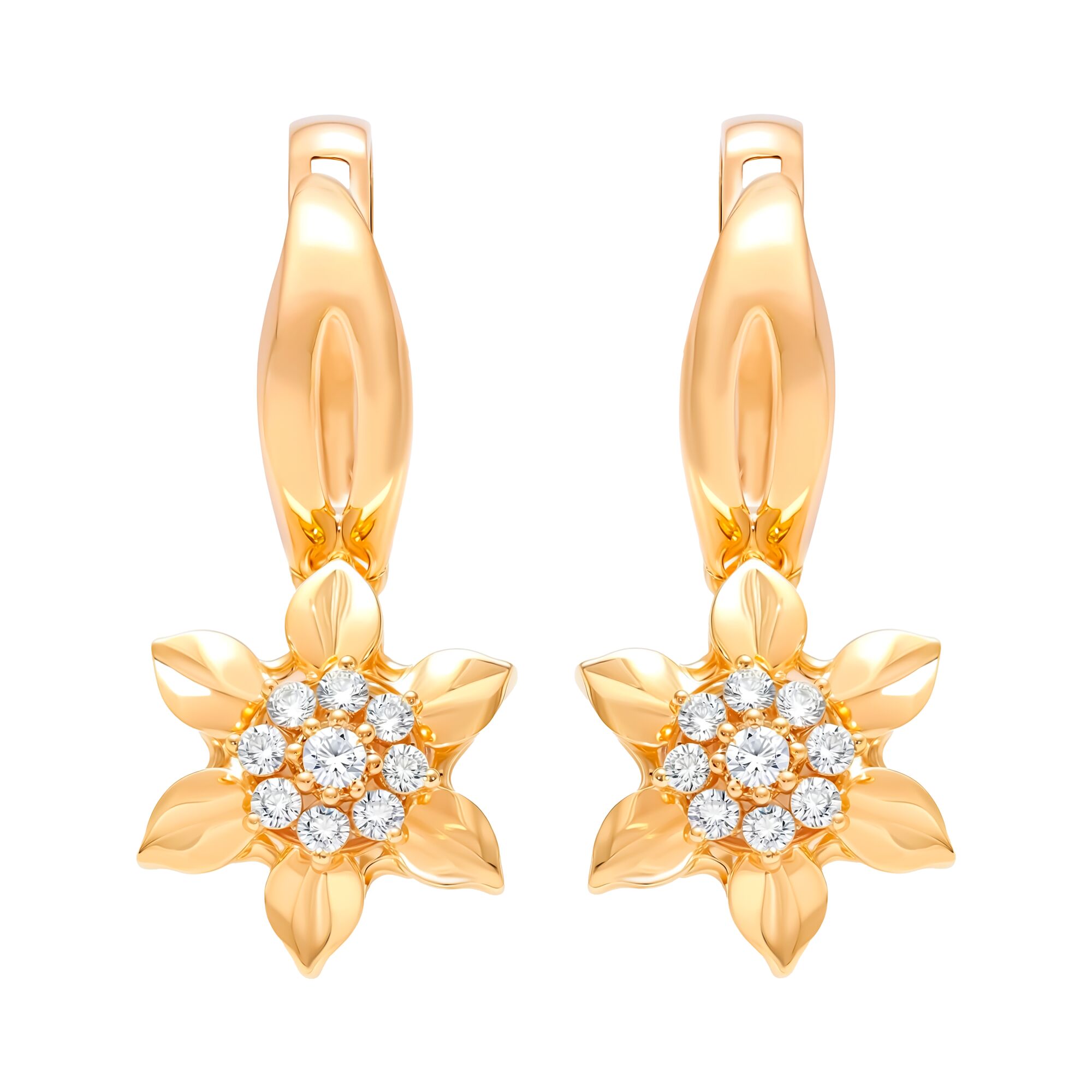 Серьги, золото, 585, 3.33г, 60500 | GoldMarket.kz