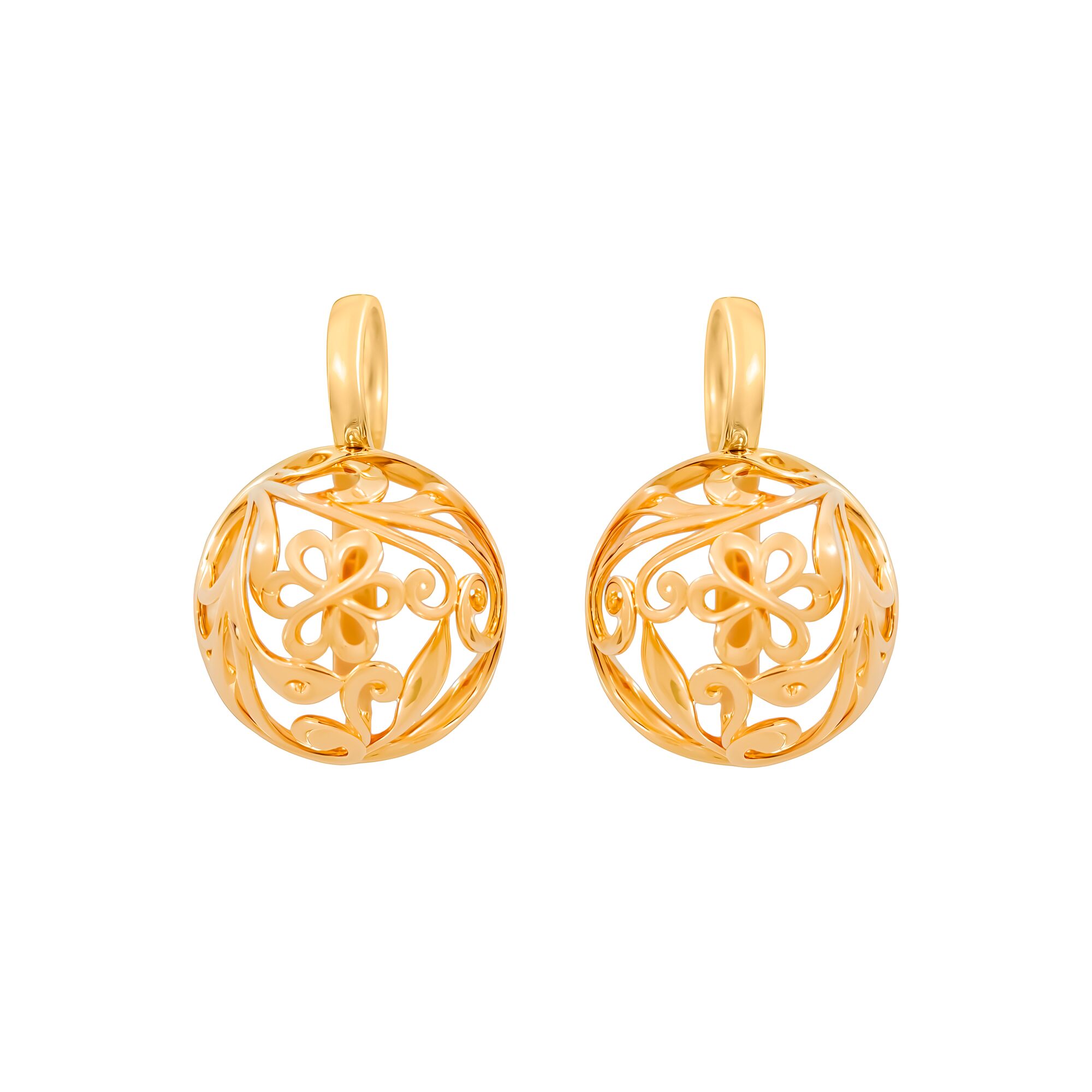 Серьги, золото, 585, 6.52г, 60527 | GoldMarket.kz