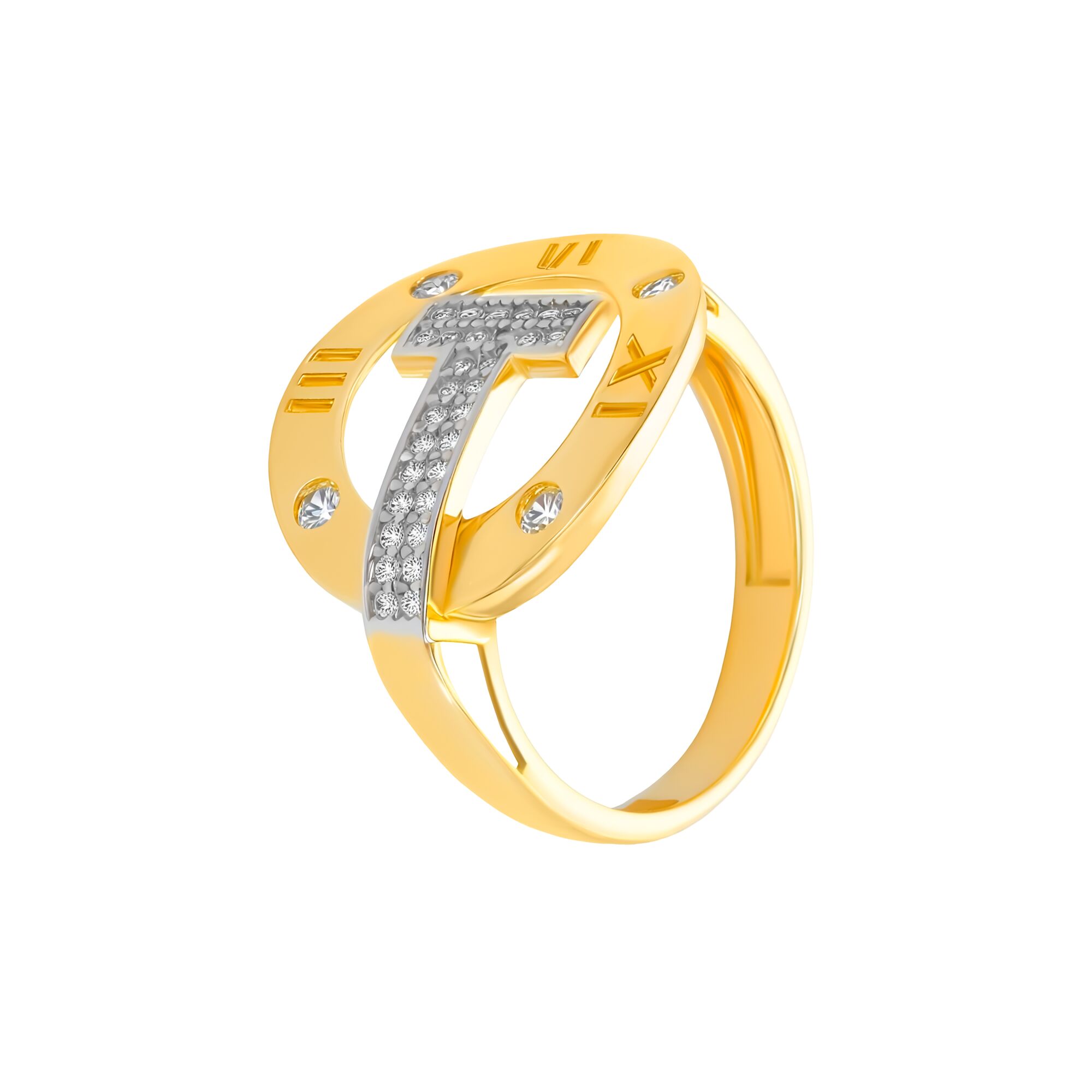 Кольцо, золото, 585, 3.56г, 60531 | GoldMarket.kz