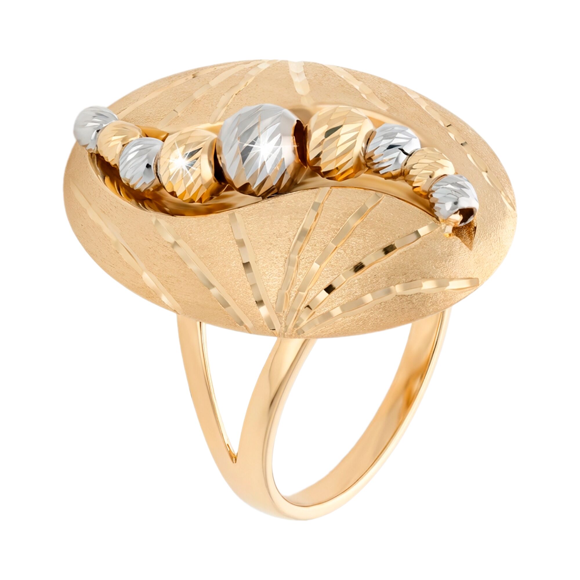 Кольцо, золото, 585, 4.64г, 60121 | GoldMarket.kz