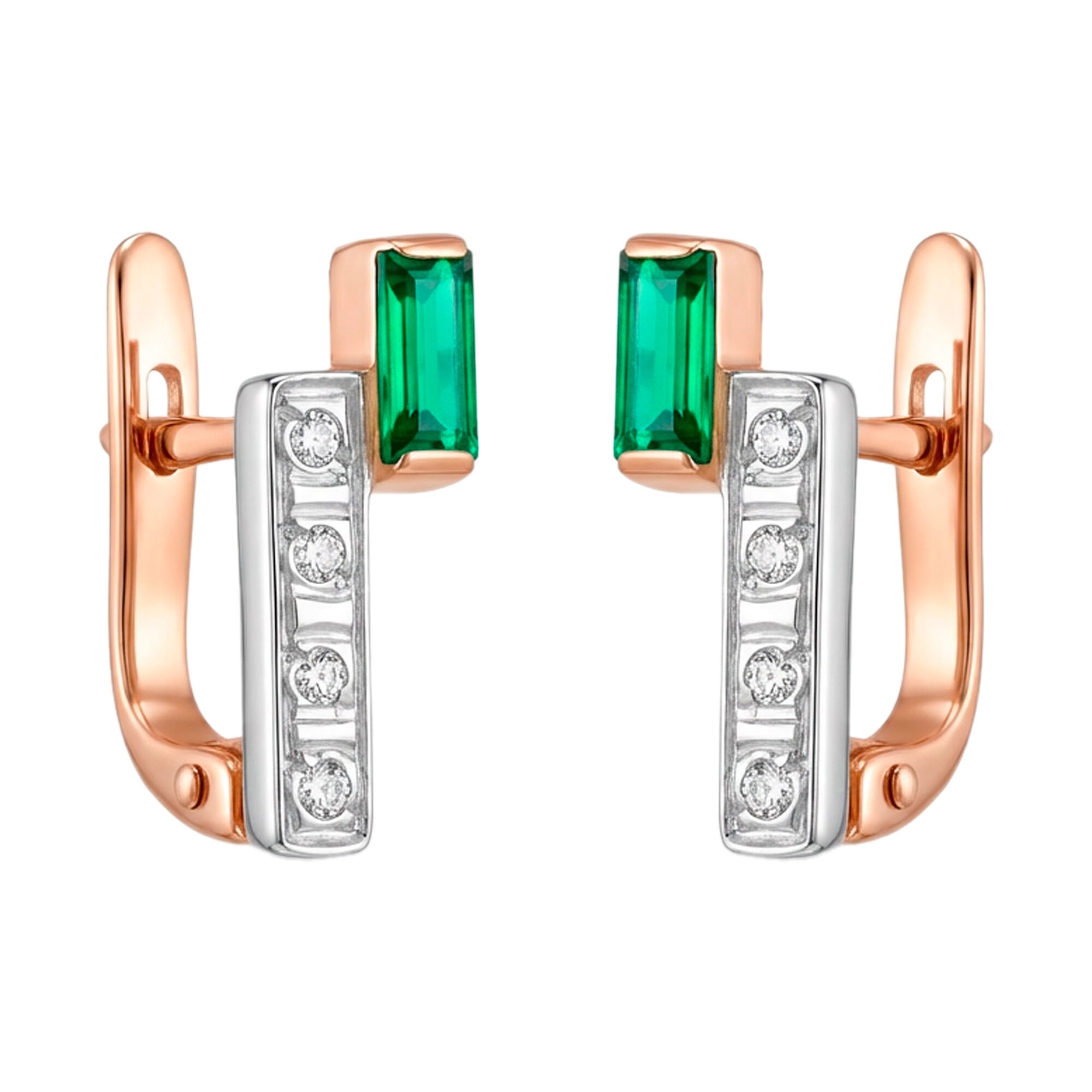 Серьги, золото, 585, 3.06г, 60130 | GoldMarket.kz