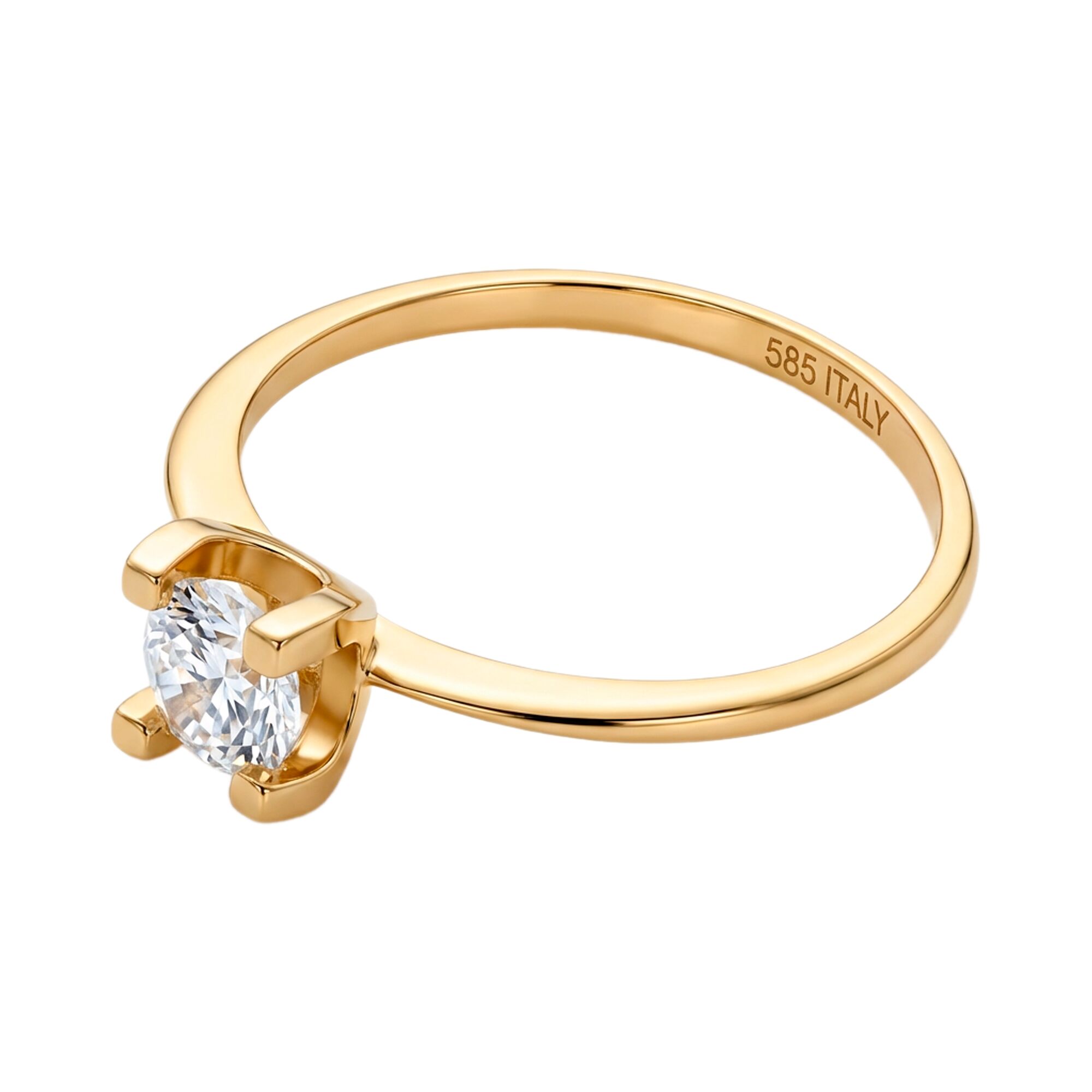 Кольцо, золото, 585, 1.65г, 60133, изображение 2 | GoldMarket.kz