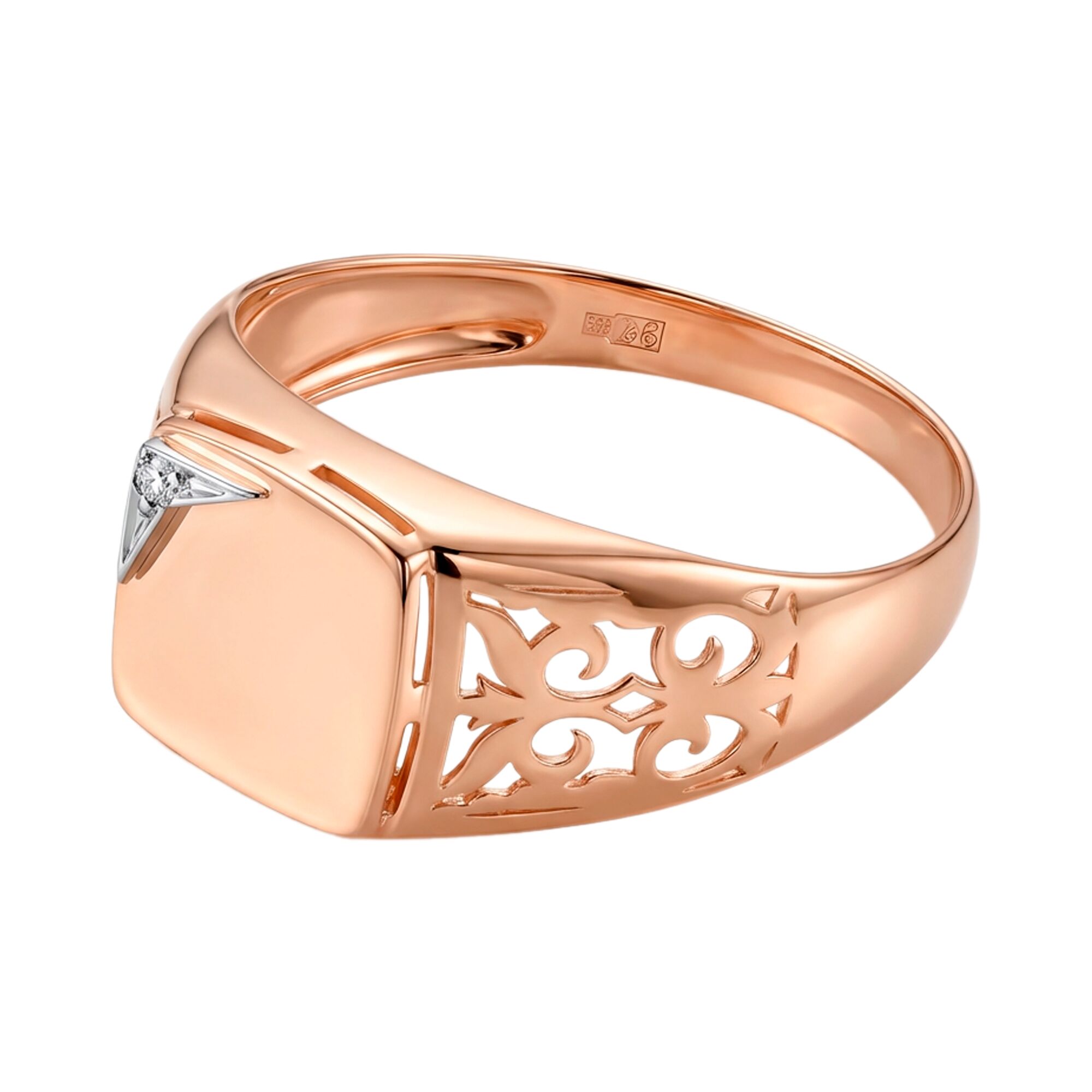 Кольцо, золото, 585, 3.73г, 60136, изображение 2 | GoldMarket.kz