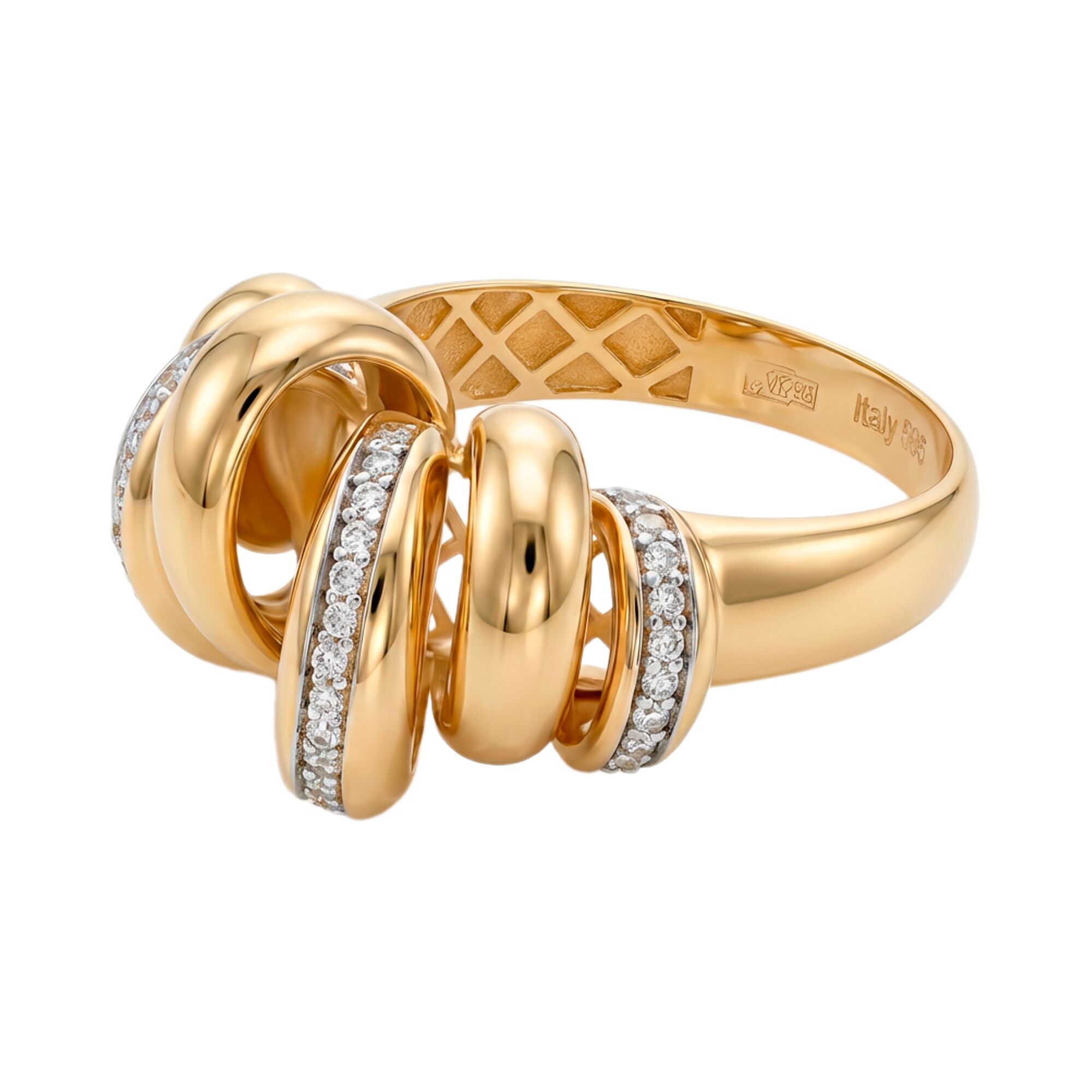 Кольцо, золото, 585, 5.08г, 60140, изображение 2 | GoldMarket.kz