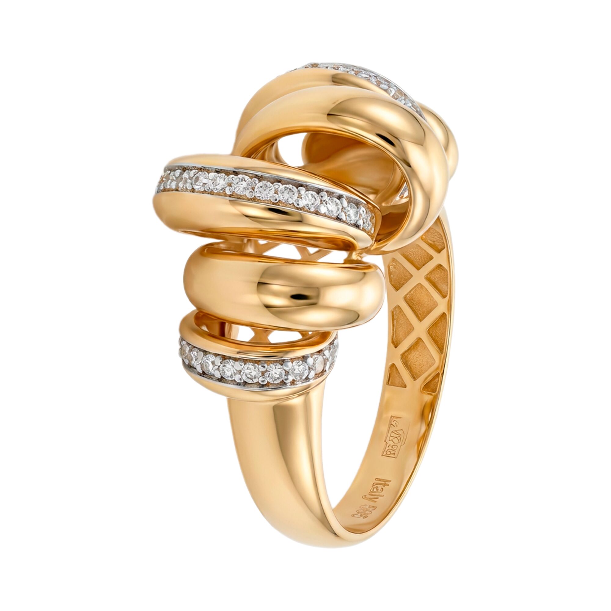 Кольцо, золото, 585, 5.08г, 60140 | GoldMarket.kz