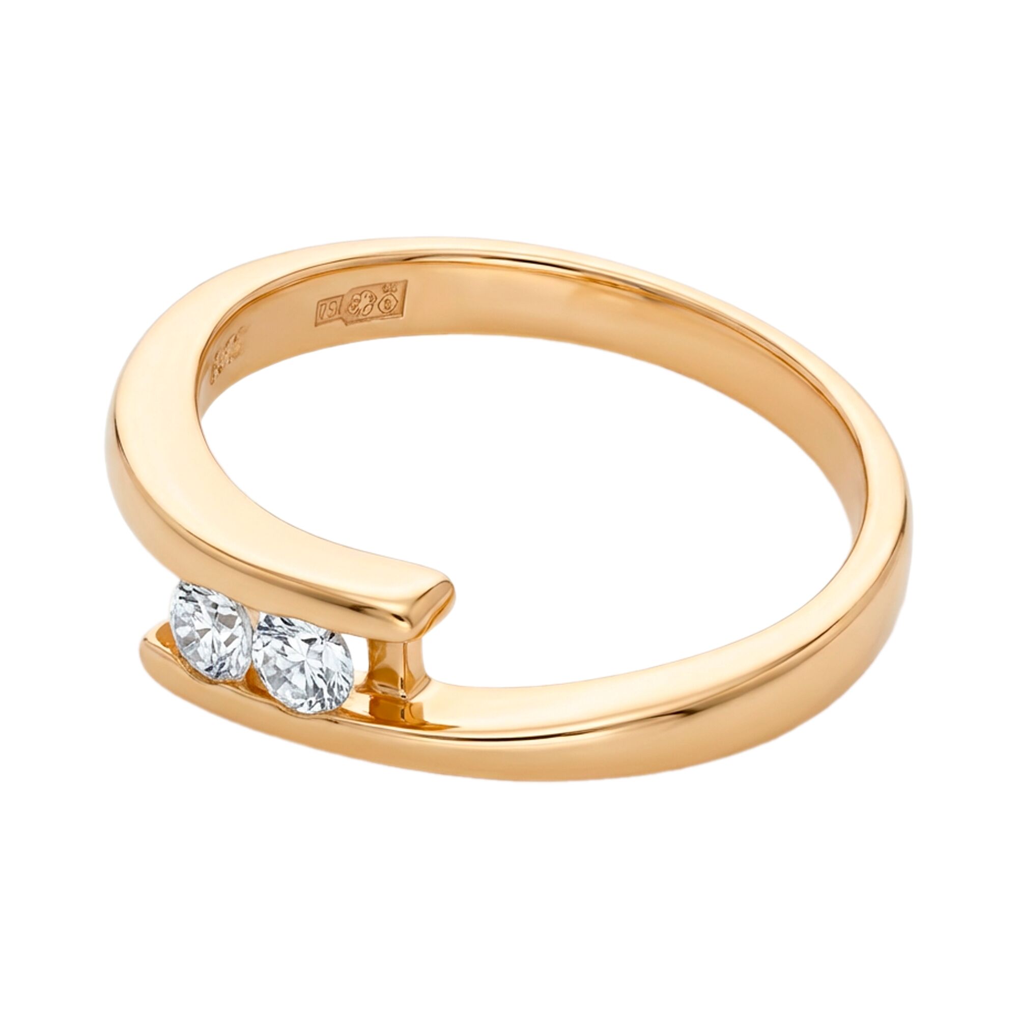 Кольцо, золото, 750, 3.4г, 60145, изображение 2 | GoldMarket.kz
