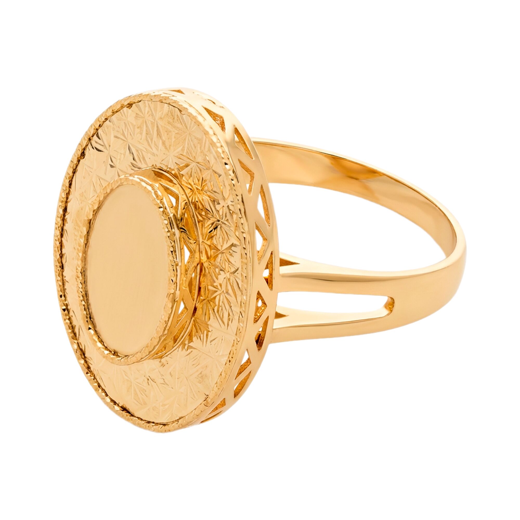 Кольцо, золото, 585, 4.39г, 60165, изображение 2 | GoldMarket.kz