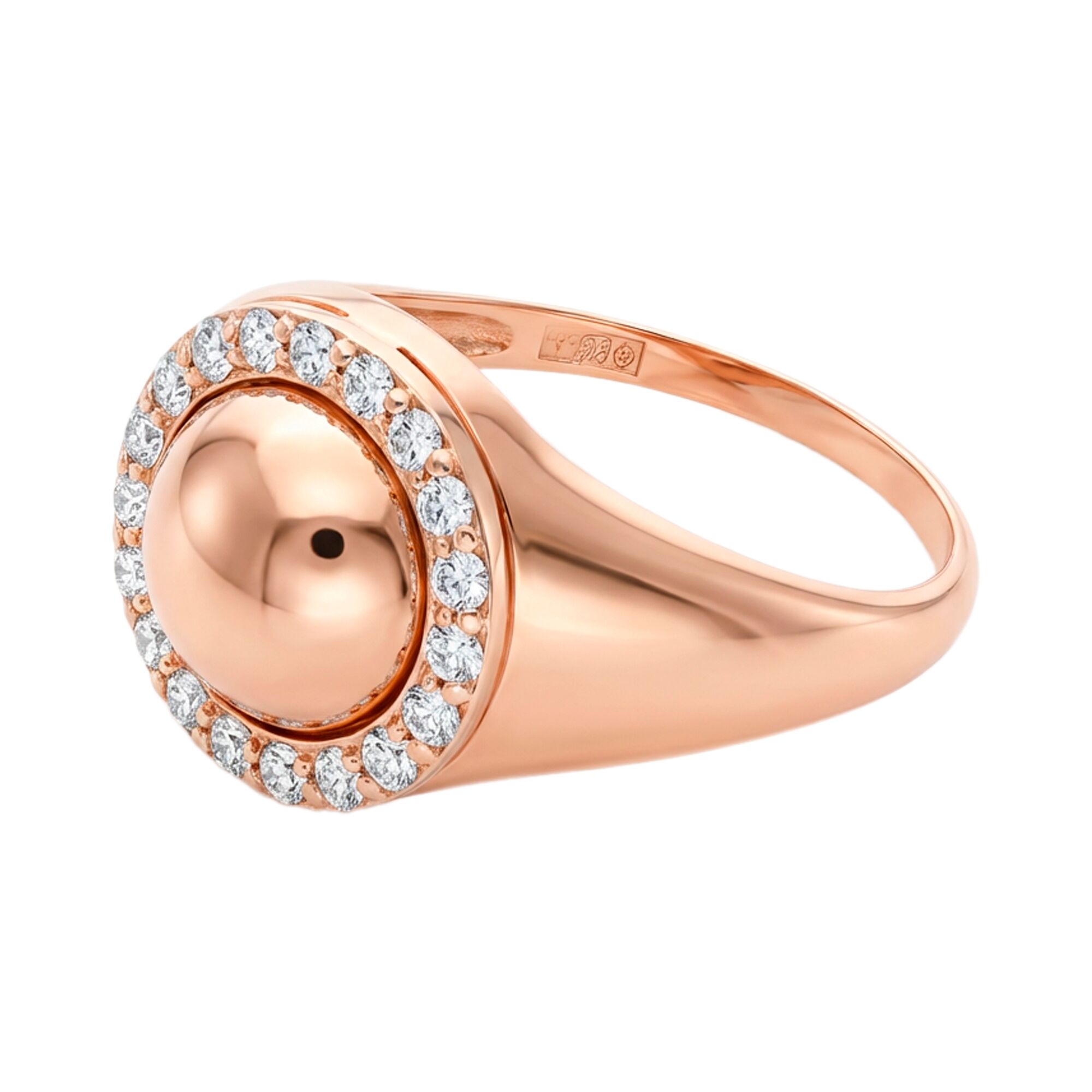 Кольцо, золото, 585, 3.12г, 60196, изображение 2 | GoldMarket.kz