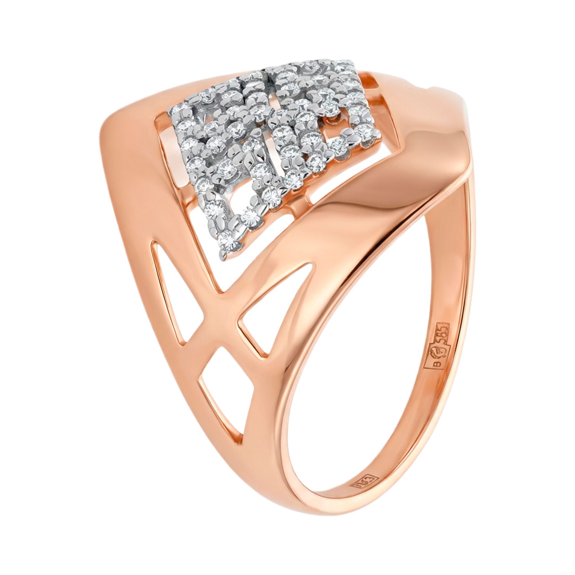 Кольцо, золото, 585, 3.73г, 60198 | GoldMarket.kz