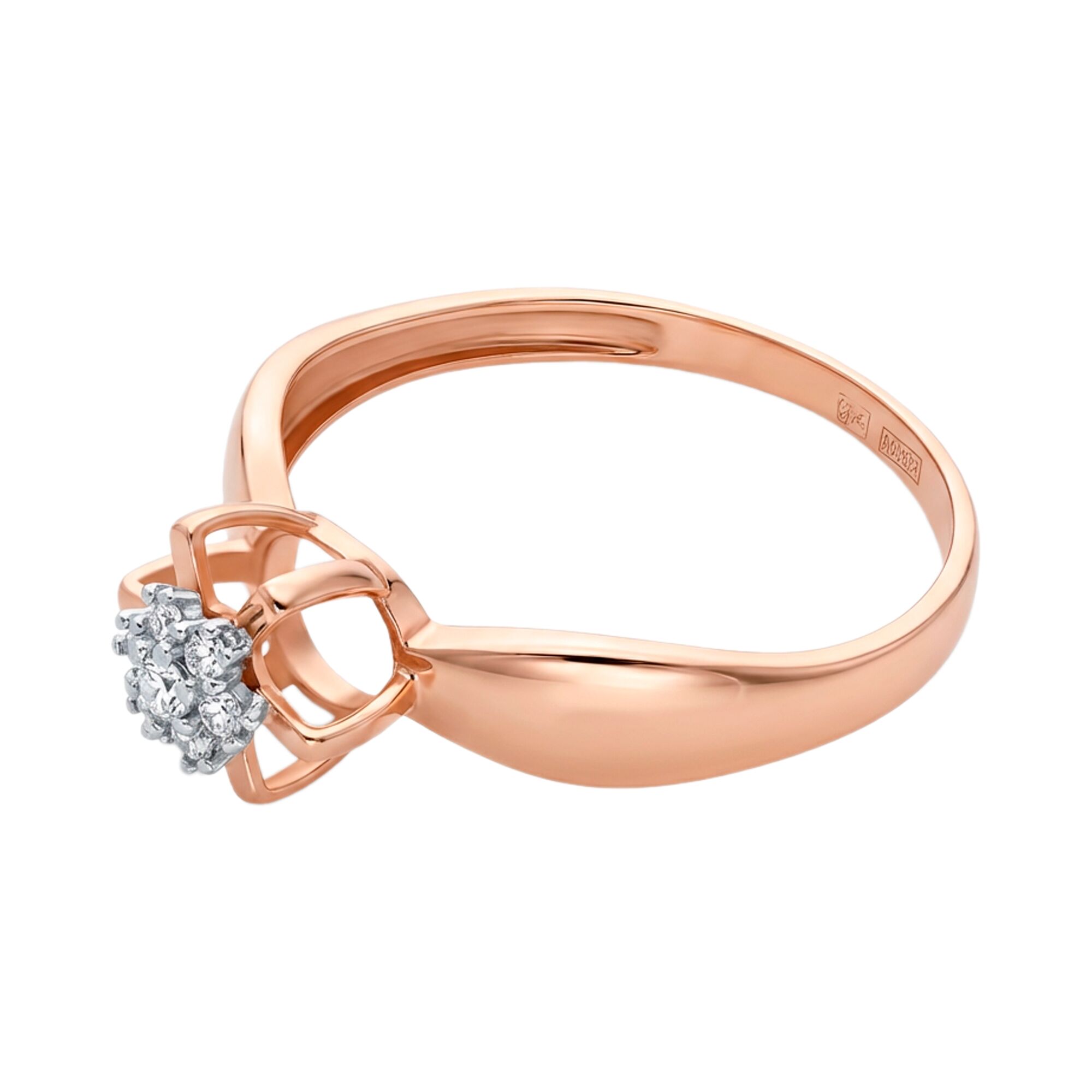 Кольцо, золото, 585, 1.6г, 60228, изображение 2 | GoldMarket.kz