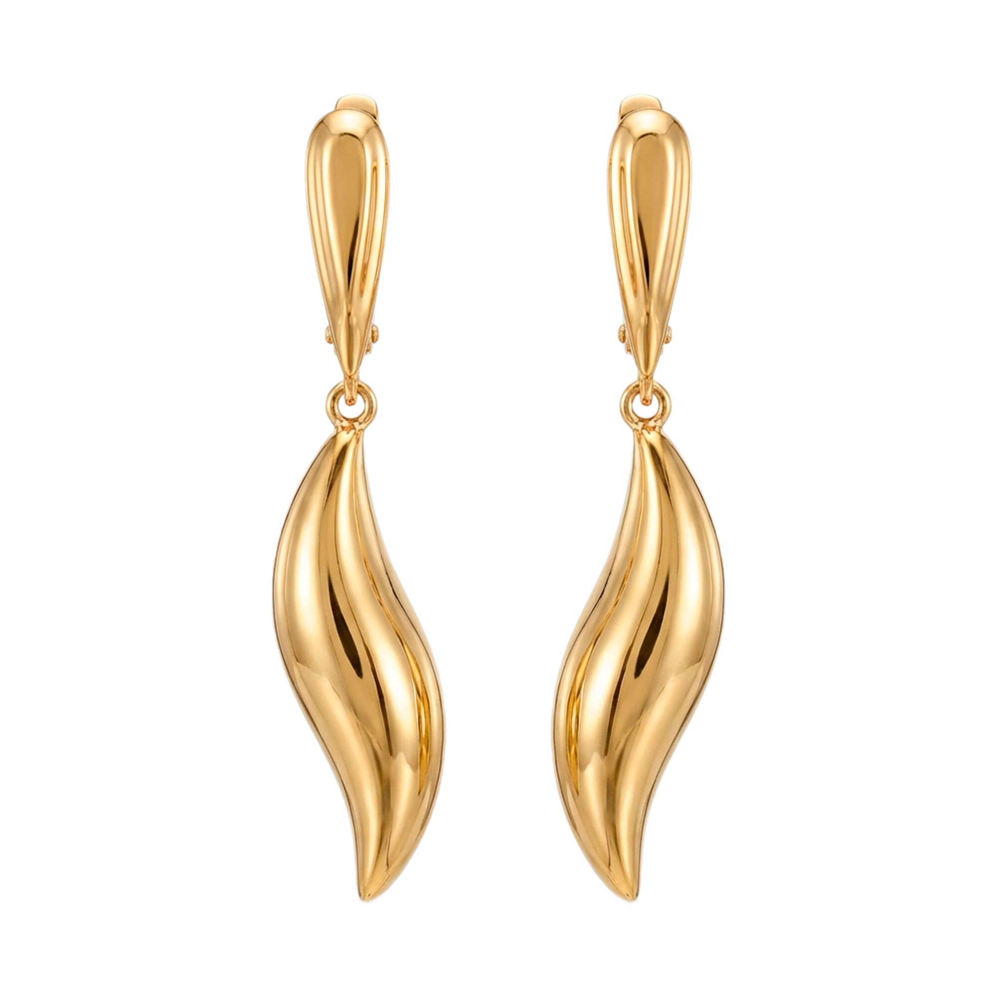 Серьги, золото, 585, 3.49г, 60240 | GoldMarket.kz