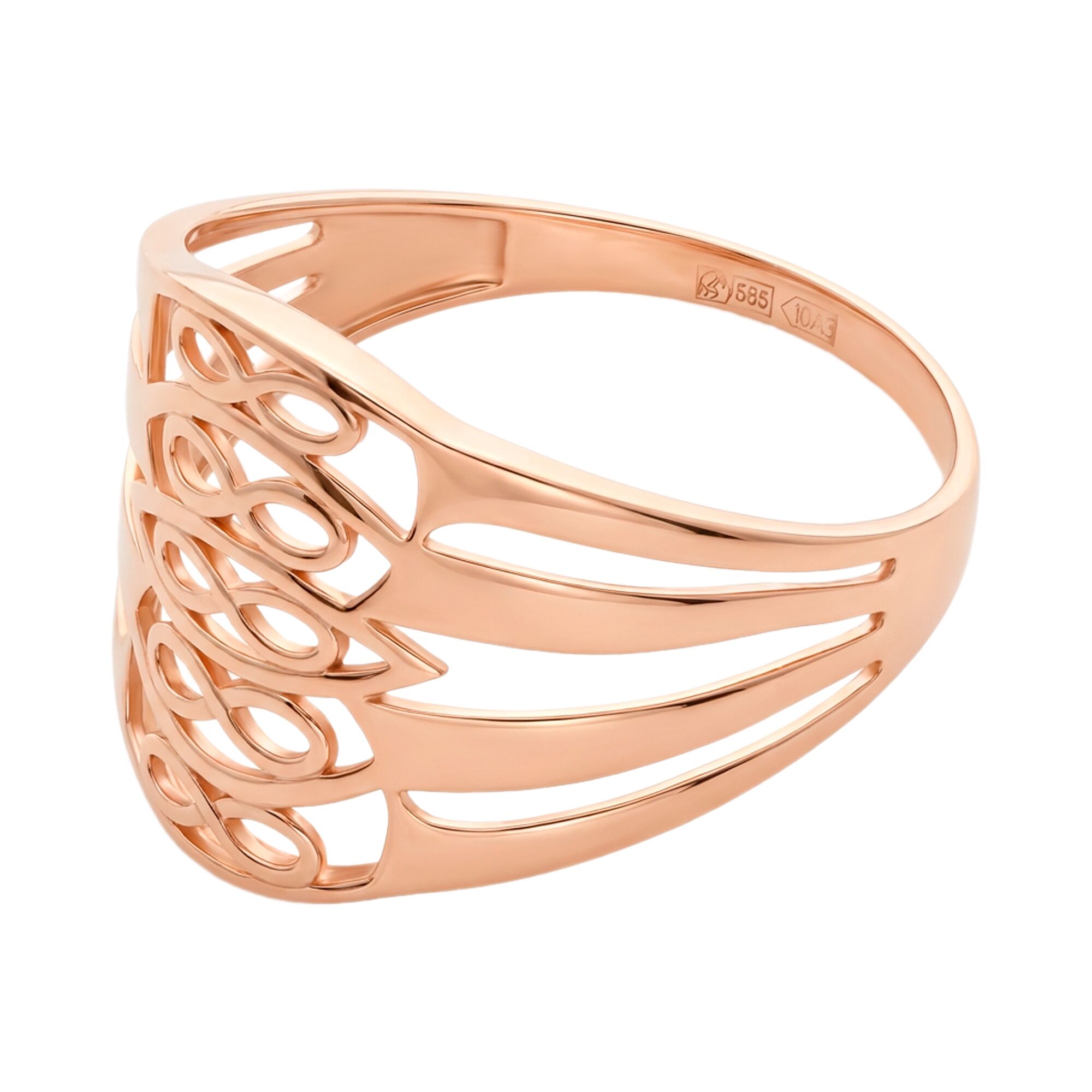 Кольцо, золото, 585, 2.8г, 60242, изображение 2 | GoldMarket.kz