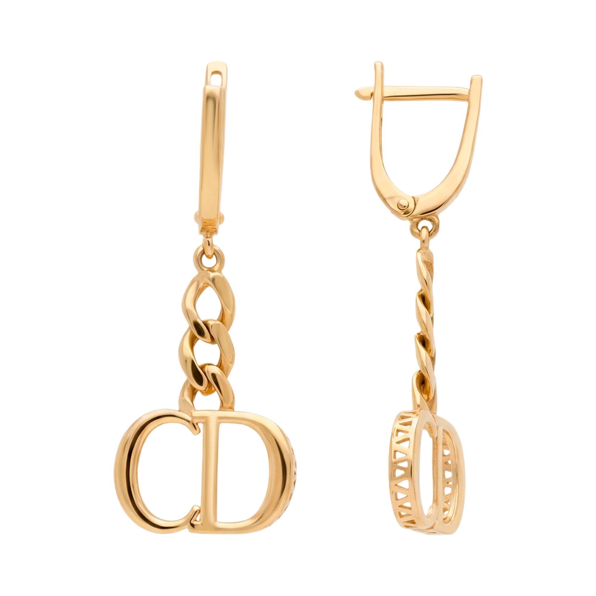 Серьги, золото, 585, 5.82г, 60244, изображение 2 | GoldMarket.kz