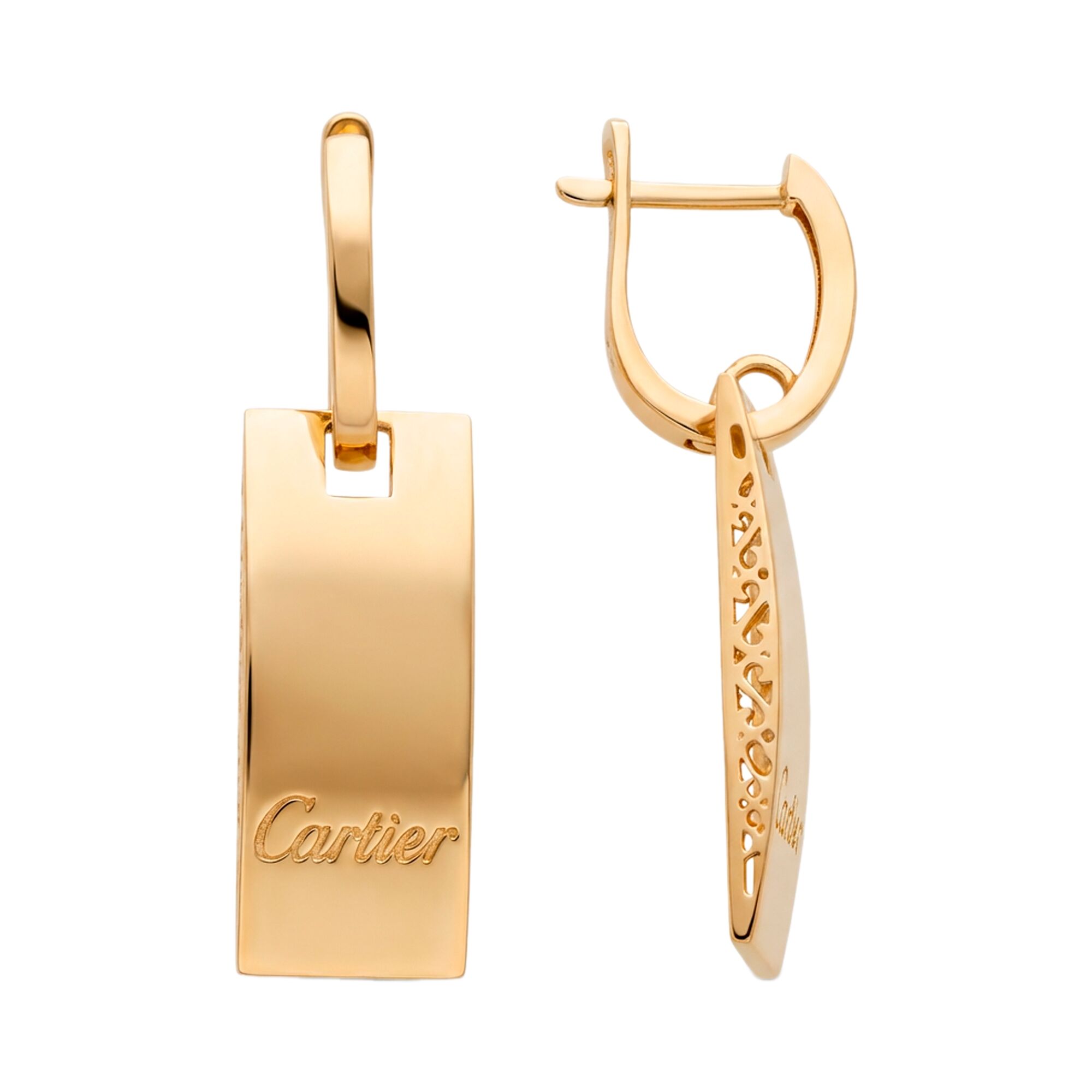 Серьги, золото, 585, 6.55г, 60247, изображение 2 | GoldMarket.kz