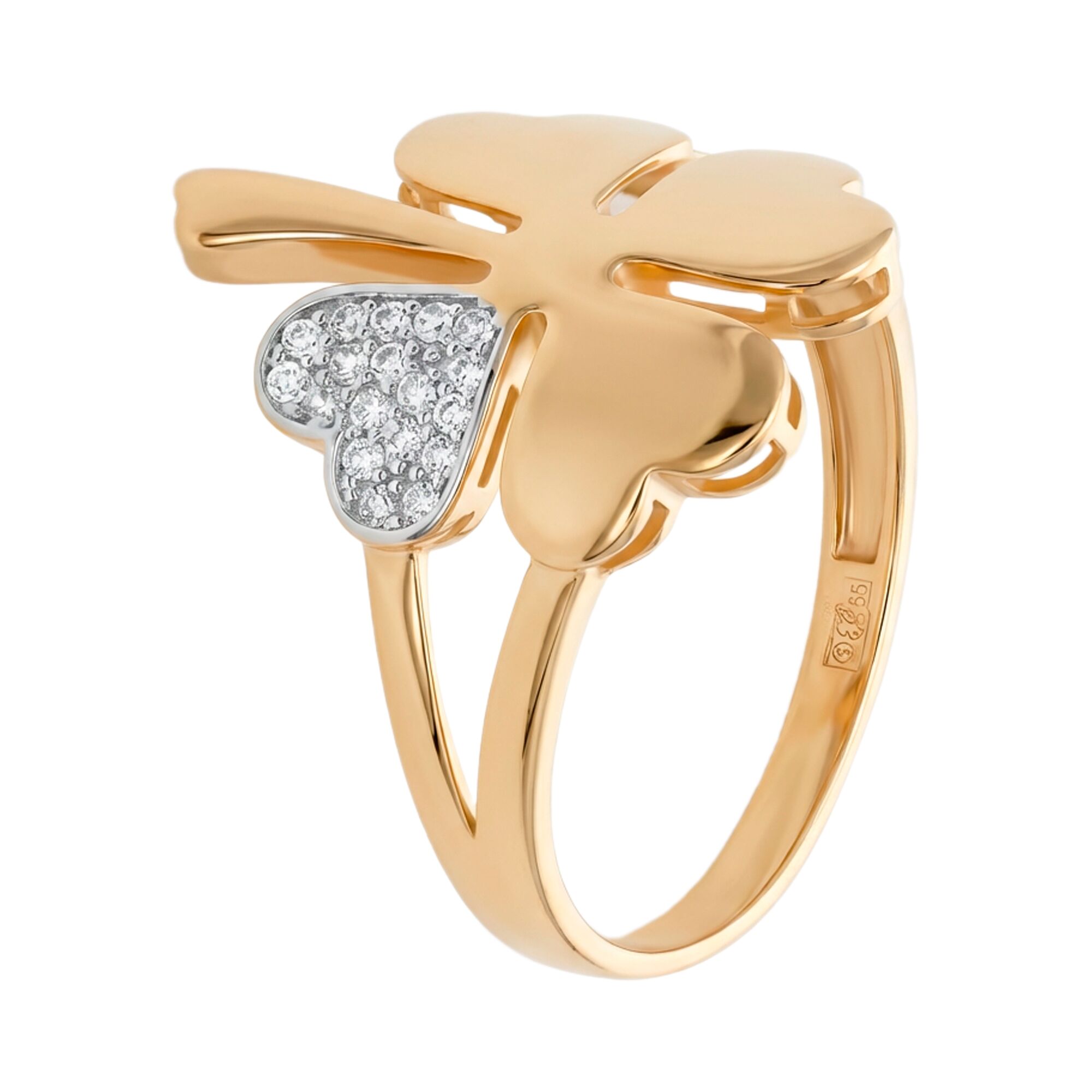 Кольцо, золото, 585, 2.62г, 60282 | GoldMarket.kz