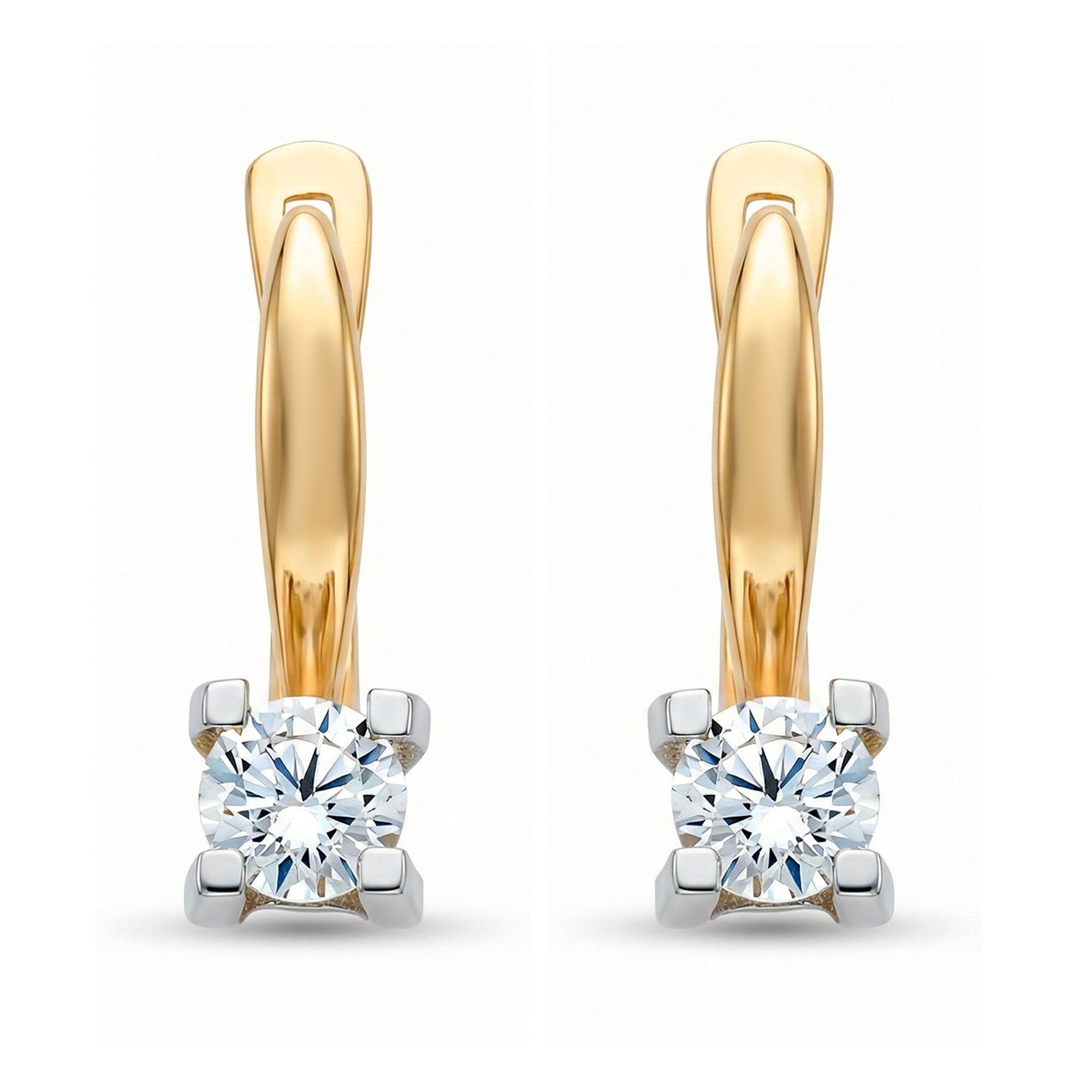 Серьги, золото, 585, 3.22г, 60299 | GoldMarket.kz