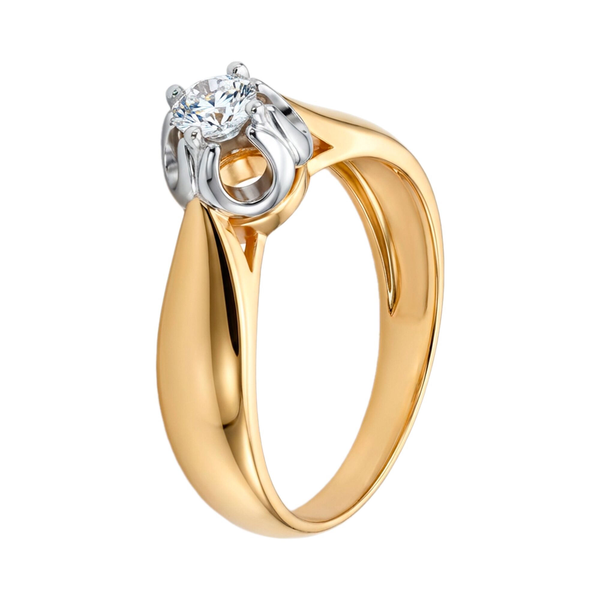 Кольцо, золото, 585, 3.5г, 60312 | GoldMarket.kz