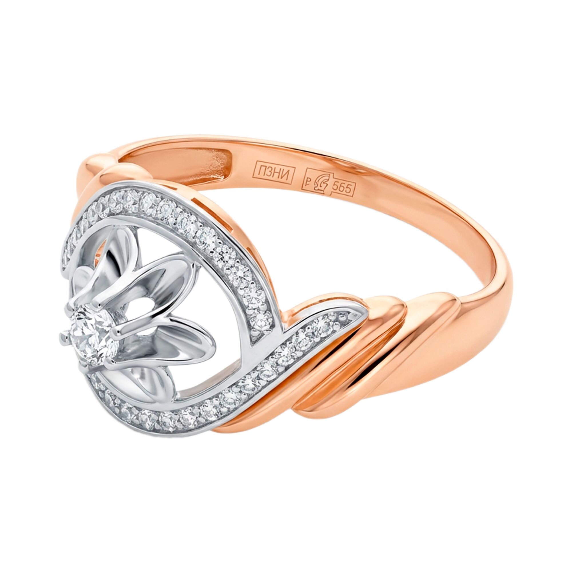 Кольцо, золото, 585, 2.69г, 60380, изображение 2 | GoldMarket.kz