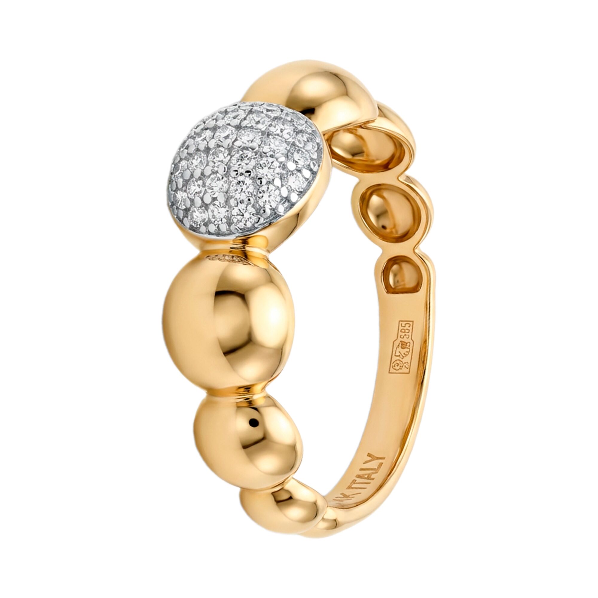 Кольцо, золото, 585, 2.91г, 60393 | GoldMarket.kz