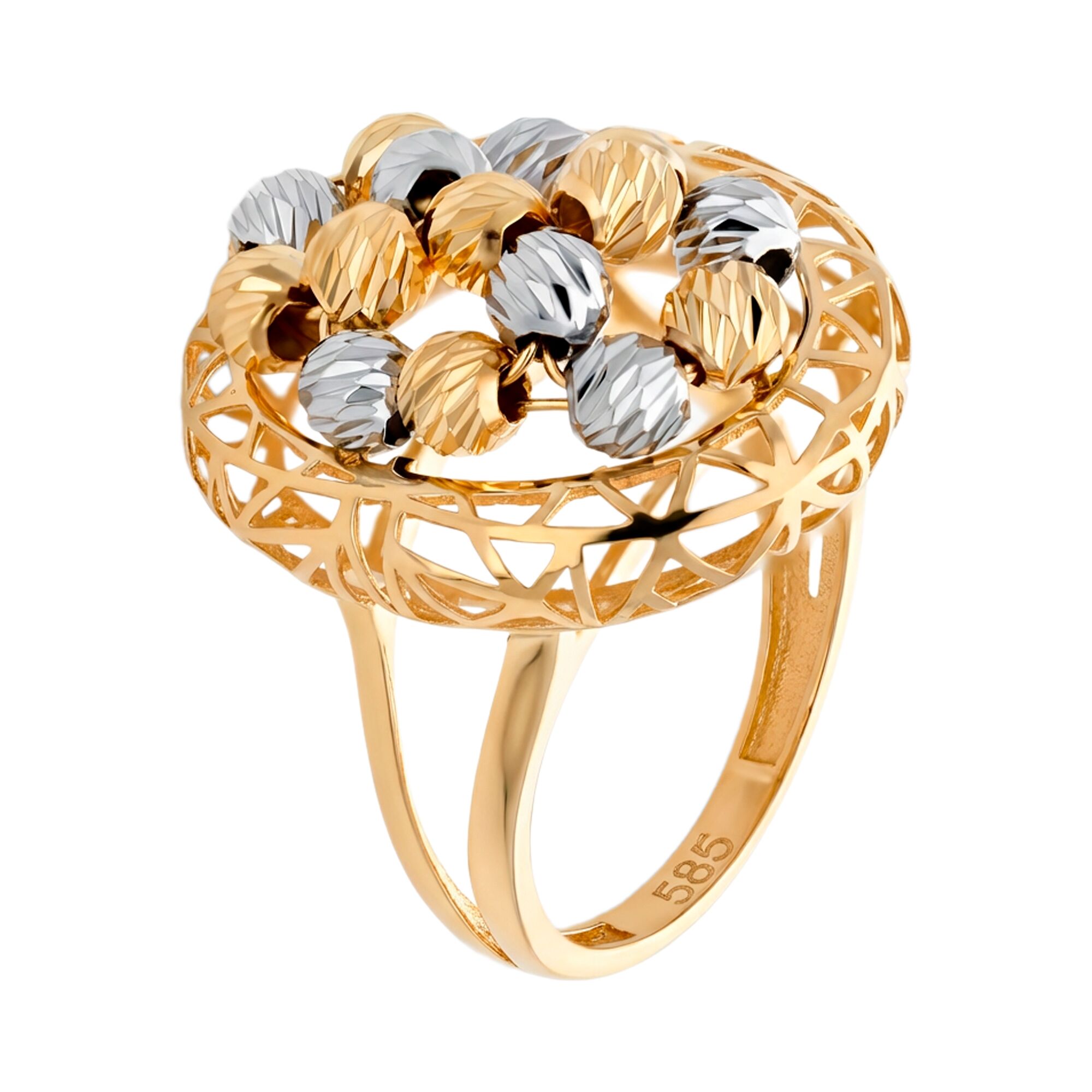 Кольцо, золото, 585, 4.84г, 60396 | GoldMarket.kz