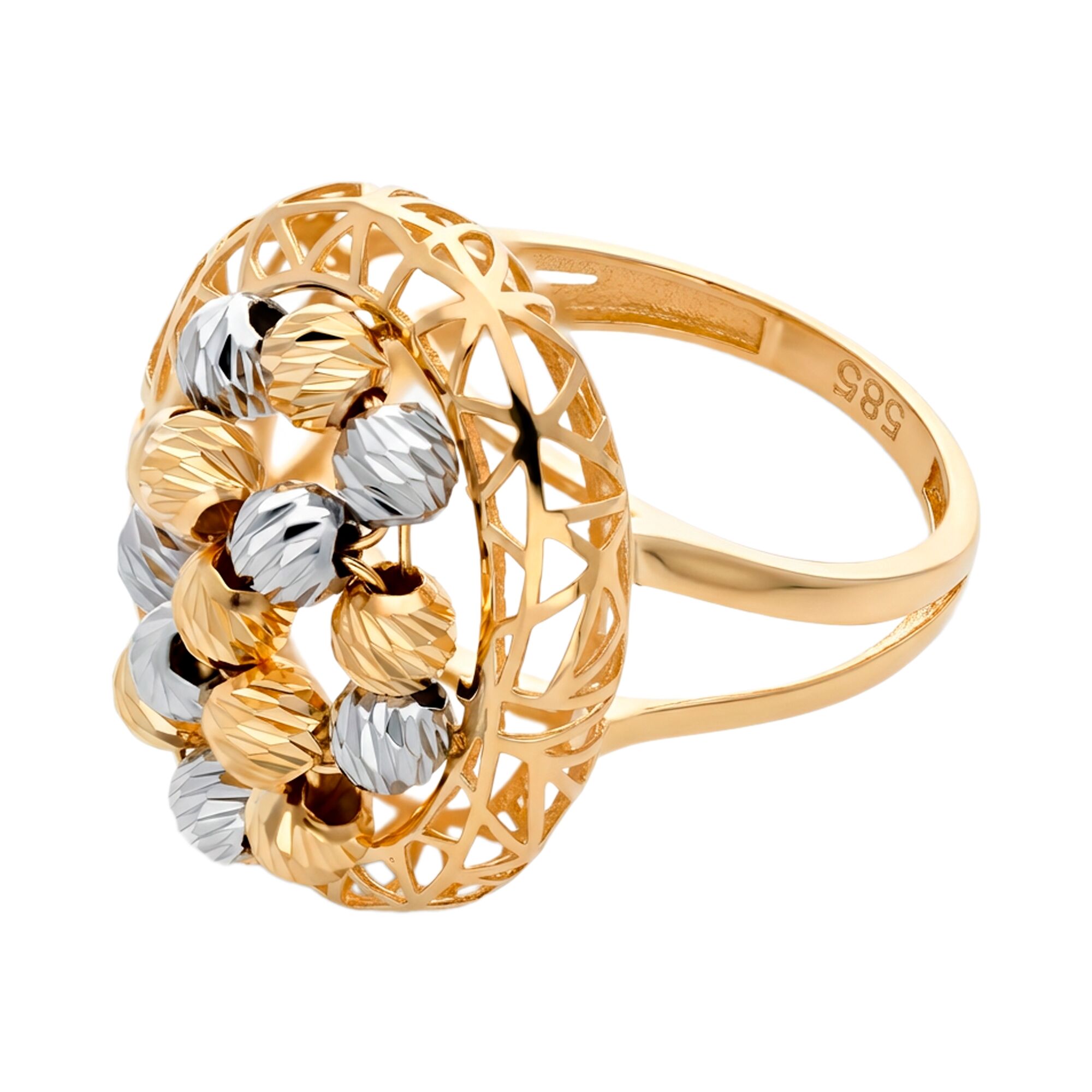 Кольцо, золото, 585, 4.84г, 60396, изображение 2 | GoldMarket.kz