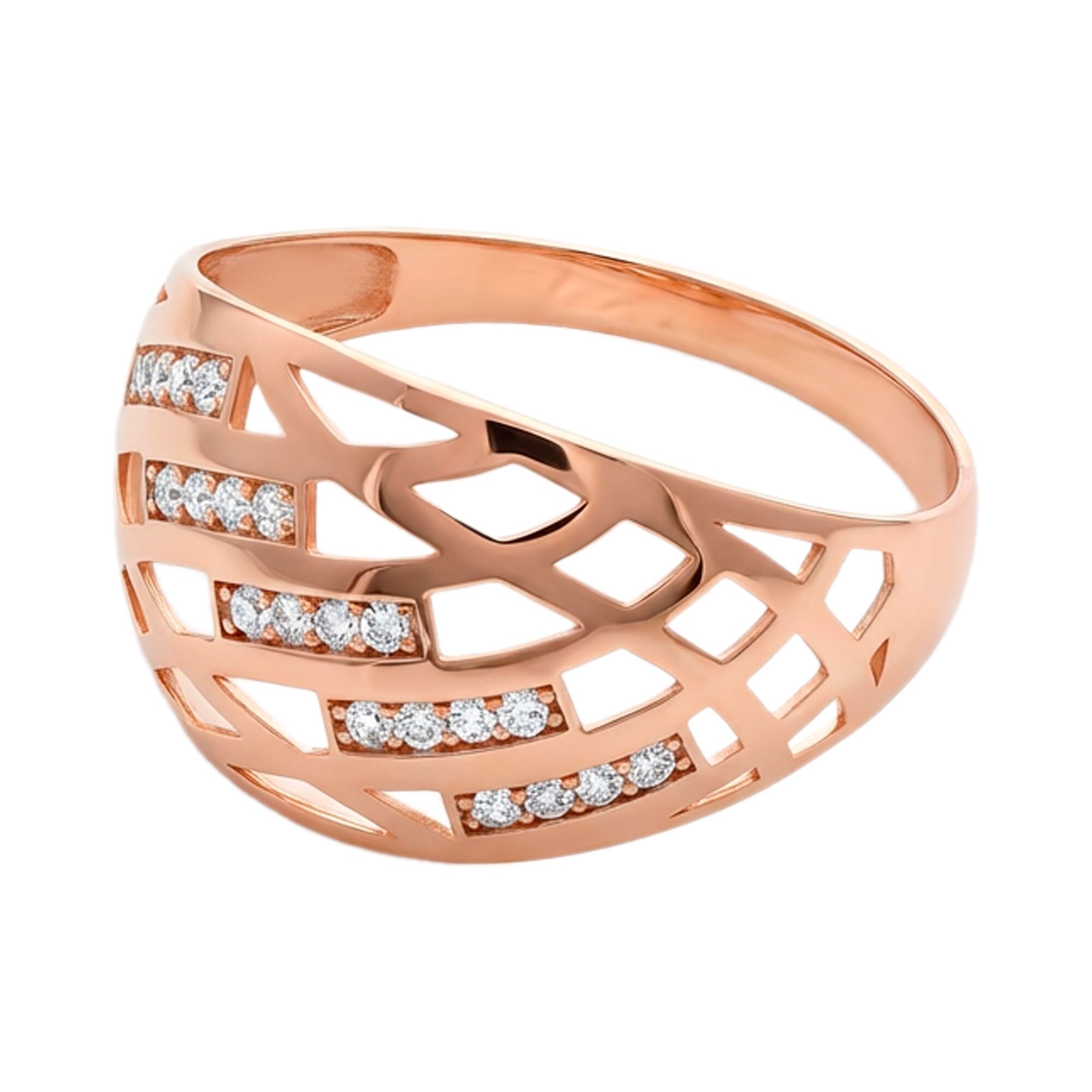 Кольцо, золото, 585, 2.36г, 61045, изображение 2 | GoldMarket.kz