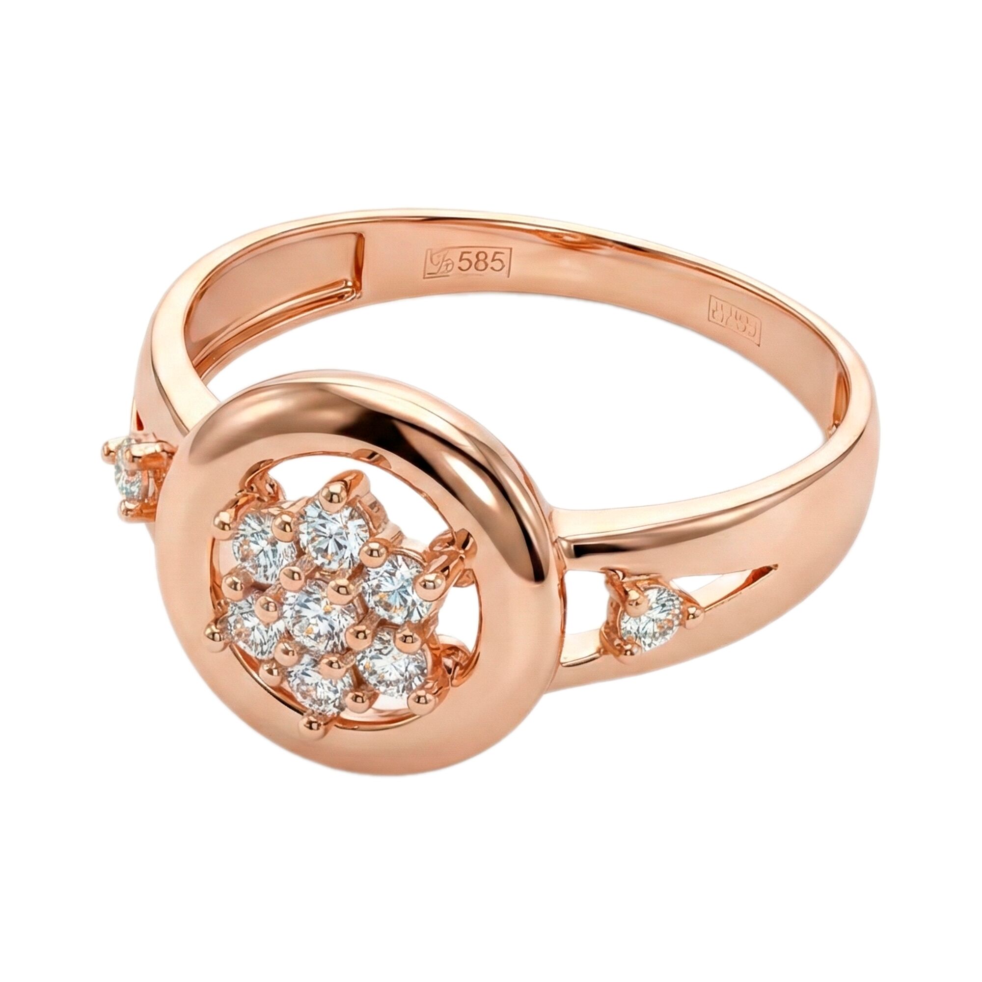 Кольцо, золото, 585, 2.5г, 61071, изображение 2 | GoldMarket.kz