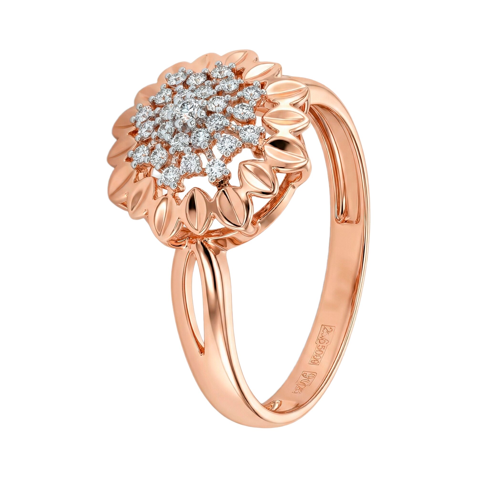 Кольцо, золото, 585, 2.4г, 61115 | GoldMarket.kz