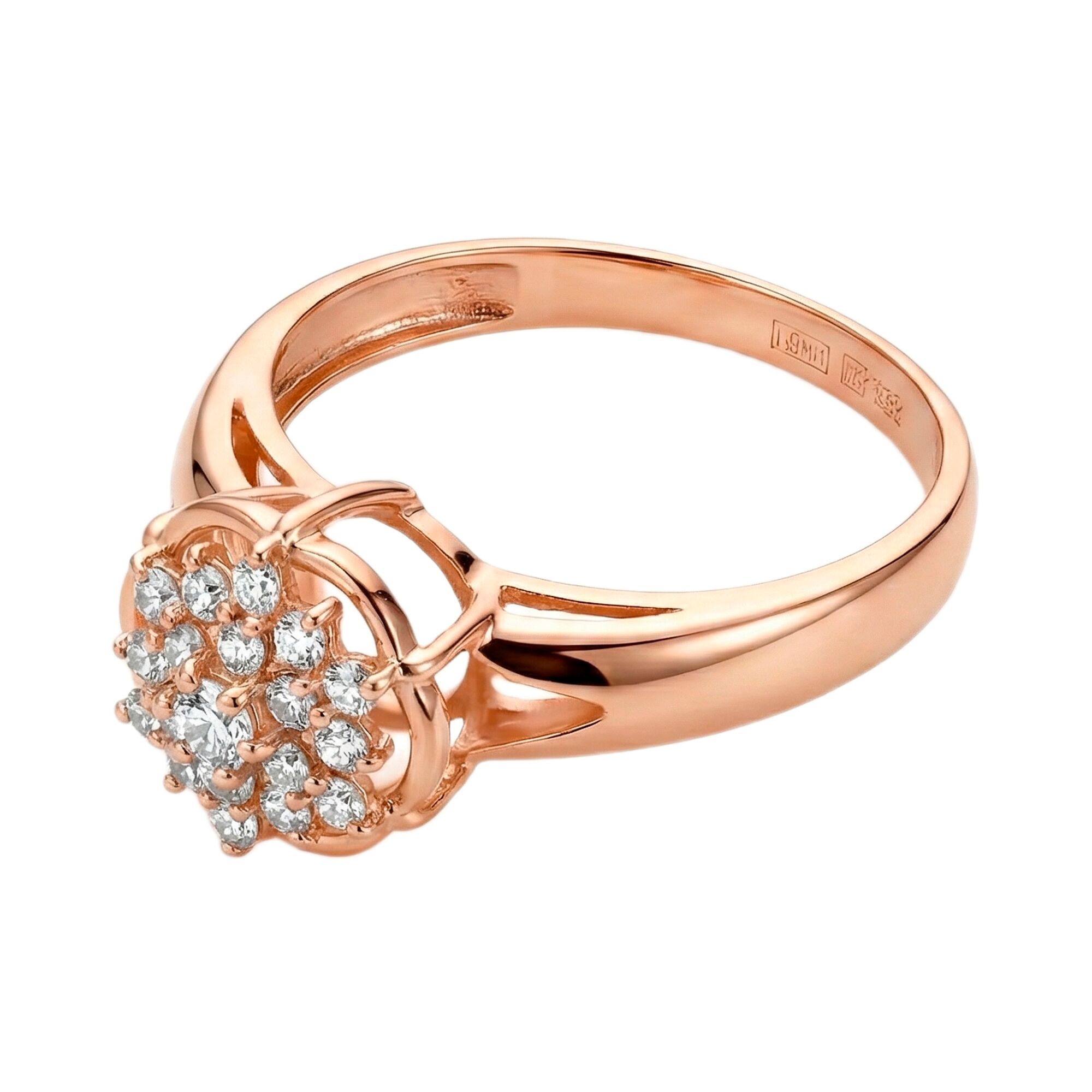 Кольцо, золото, 585, 3.07г, 61129, изображение 2 | GoldMarket.kz