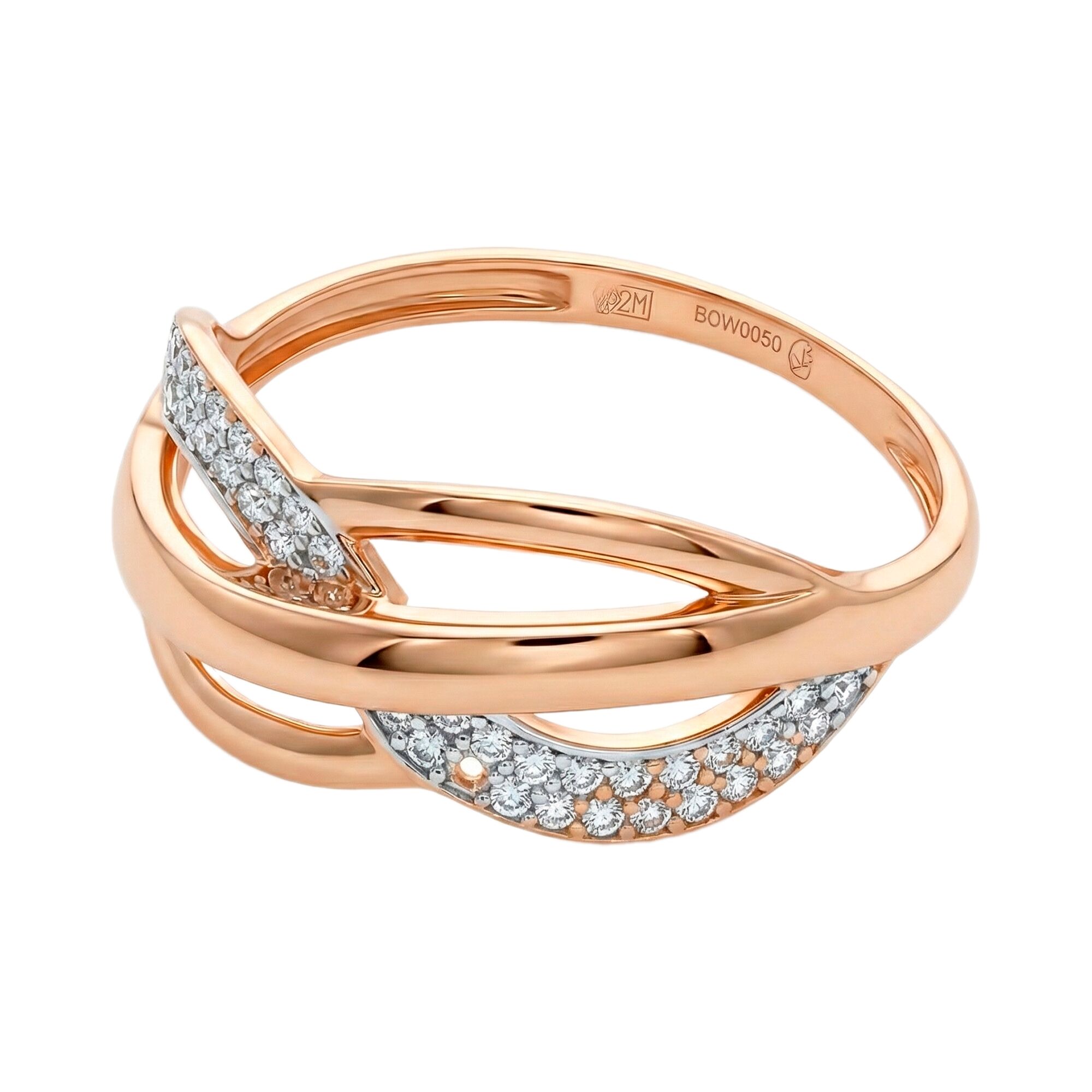 Кольцо, золото, 585, 2.05г, 61143, изображение 2 | GoldMarket.kz