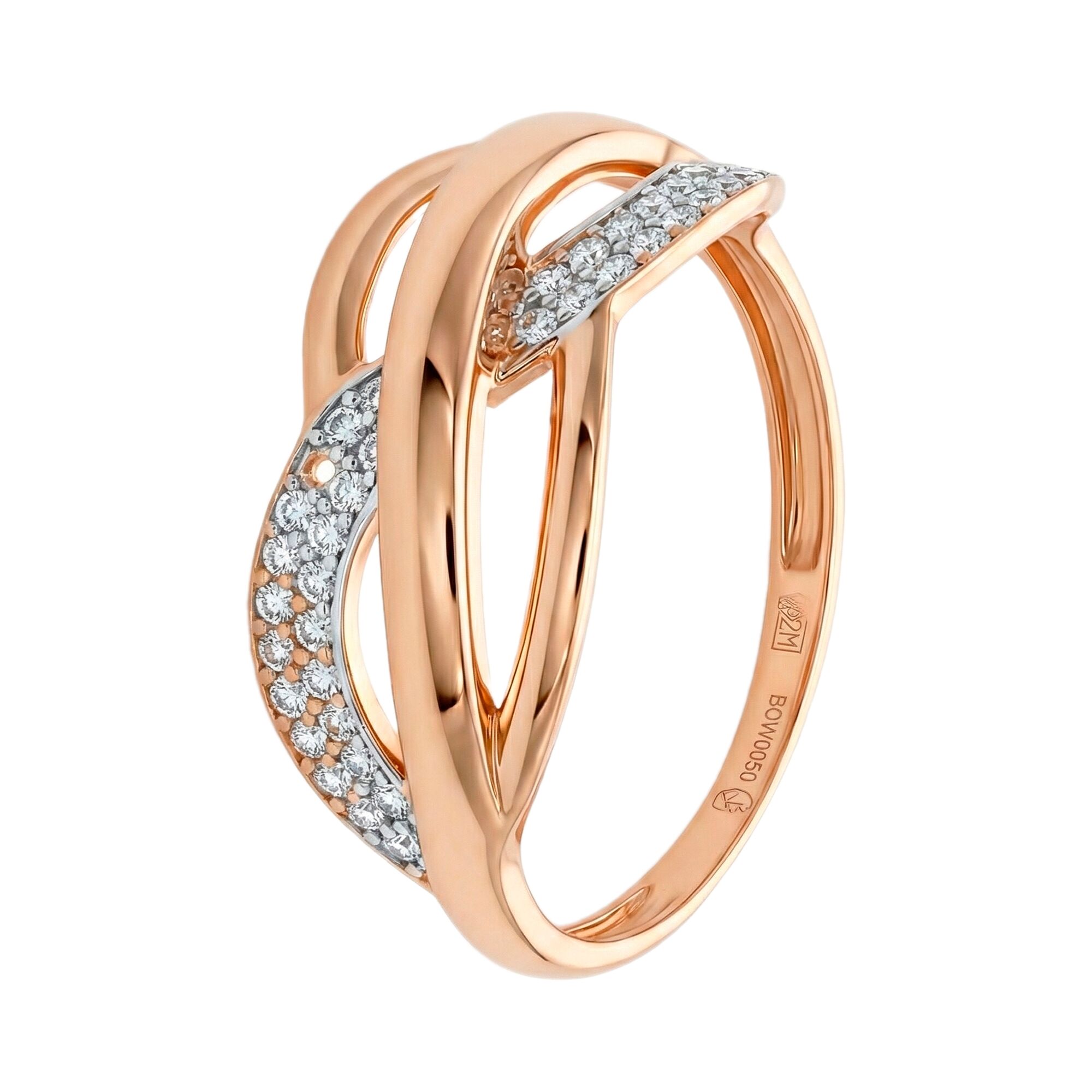 Кольцо, золото, 585, 2.05г, 61143 | GoldMarket.kz