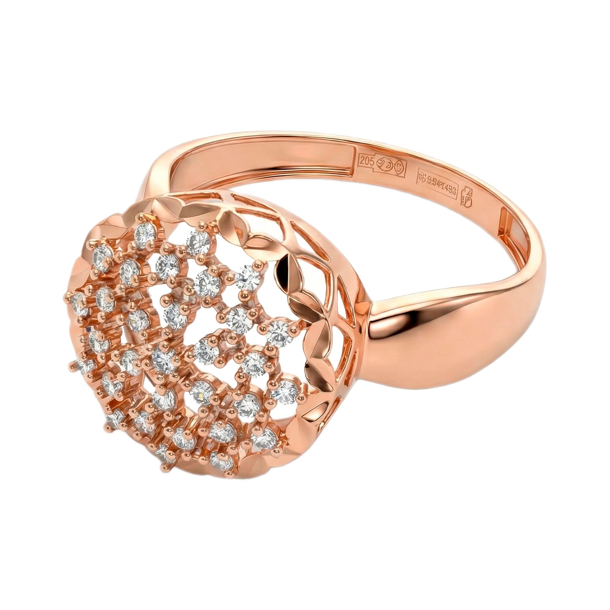 Кольцо, золото, 585, 2.73г, 61149, изображение 2 | GoldMarket.kz