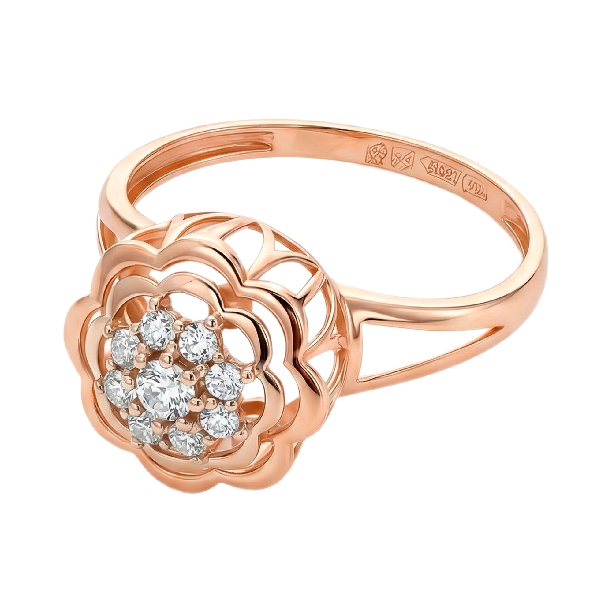 Кольцо, золото, 585, 2.34г, 61158, изображение 2 | GoldMarket.kz