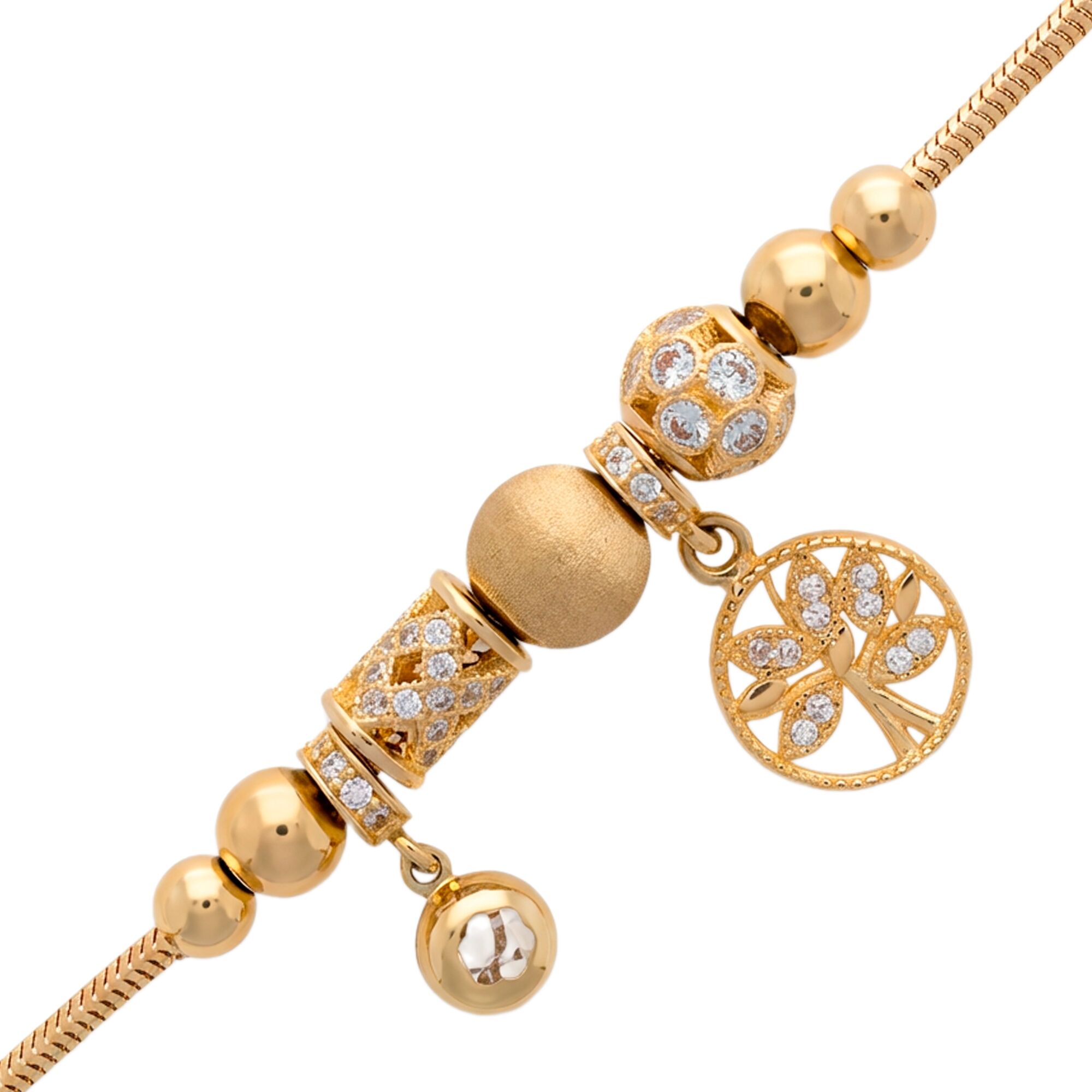 Браслет, золото, 585, 6.81г, 61181 | GoldMarket.kz