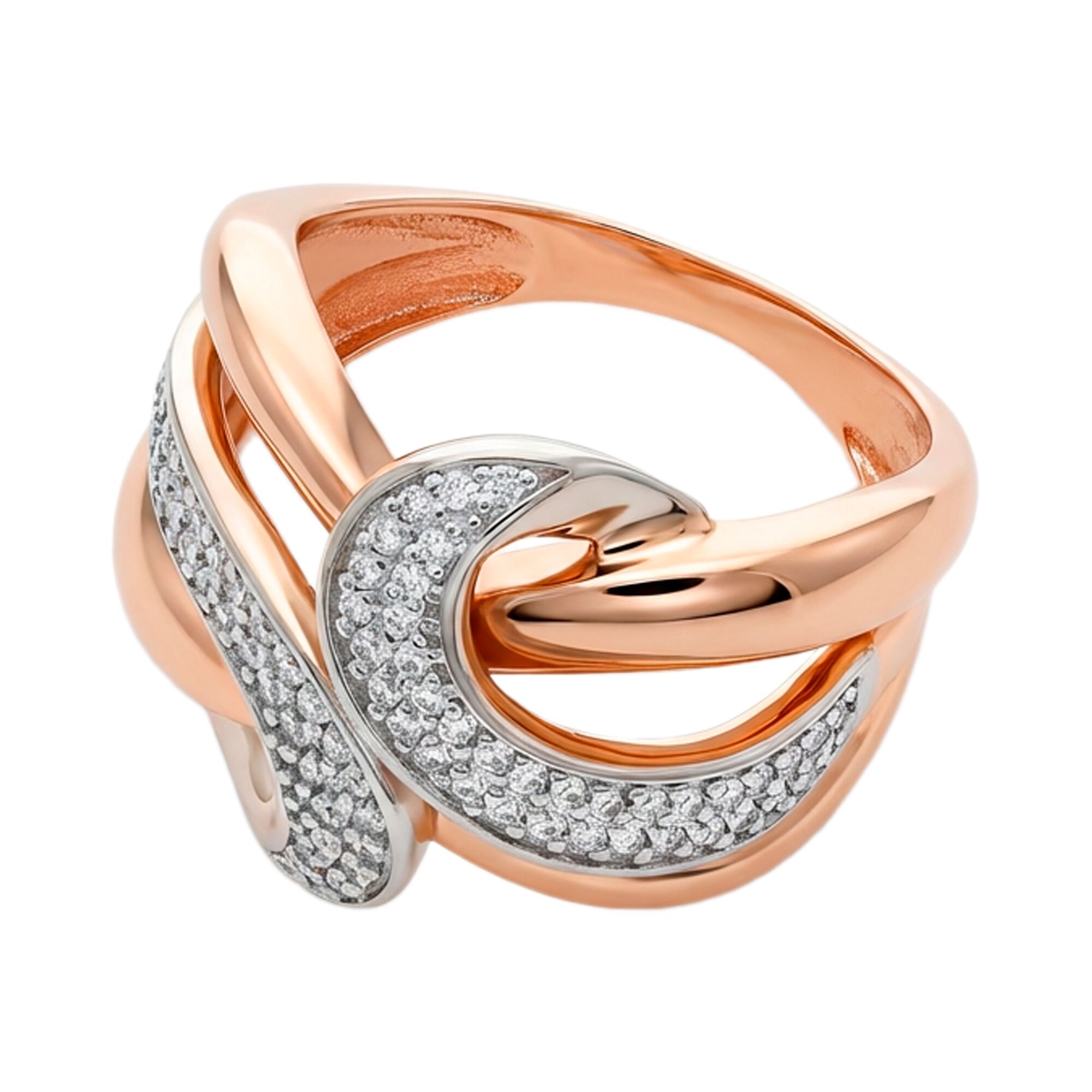 Кольцо, золото, 585, 6.12г, 61196, изображение 2 | GoldMarket.kz