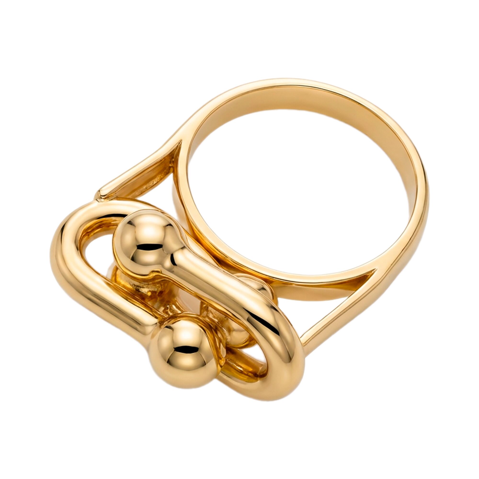 Кольцо, золото, 585, 5.14г, 61203, изображение 2 | GoldMarket.kz