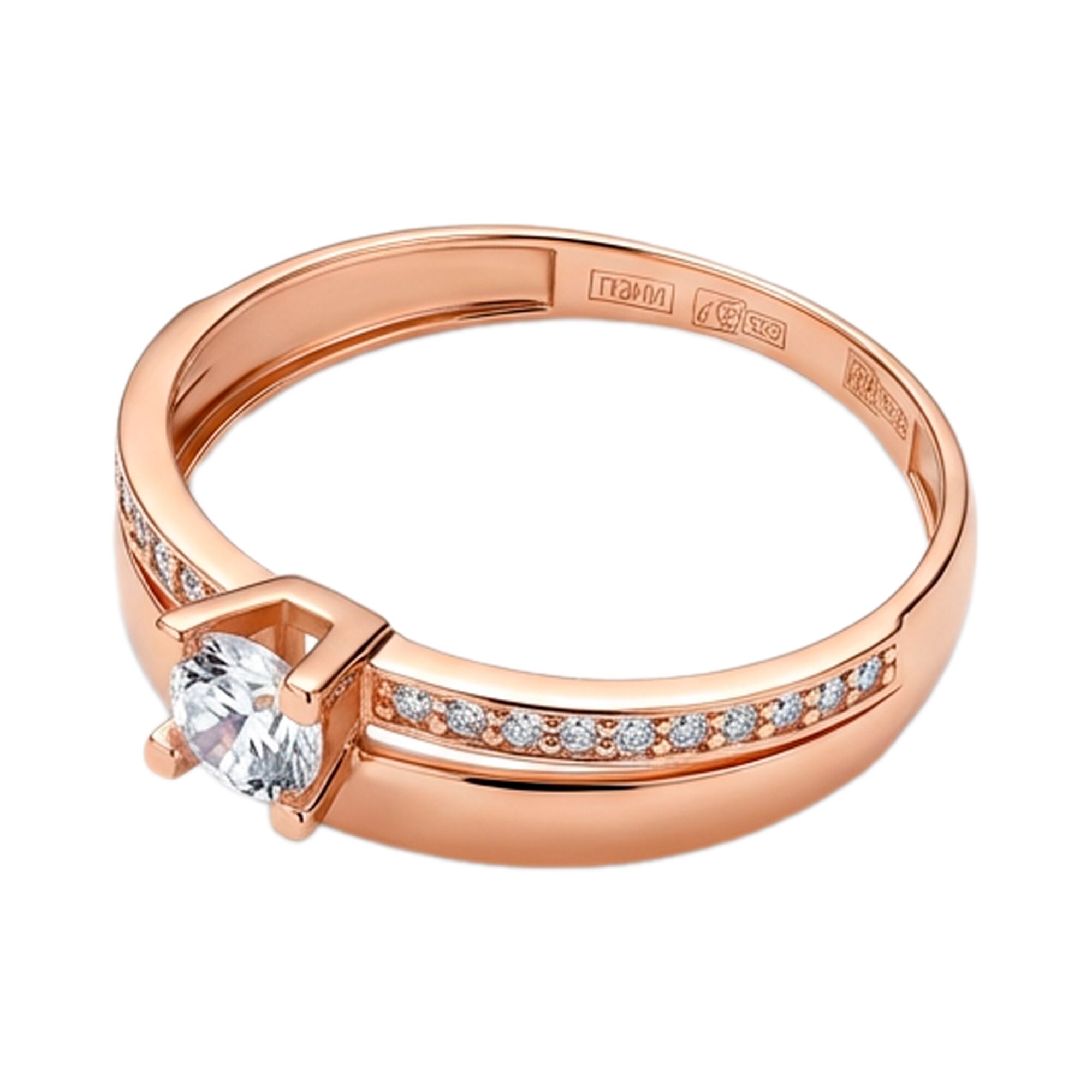 Кольцо, золото, 585, 1.88г, 61205, изображение 2 | GoldMarket.kz