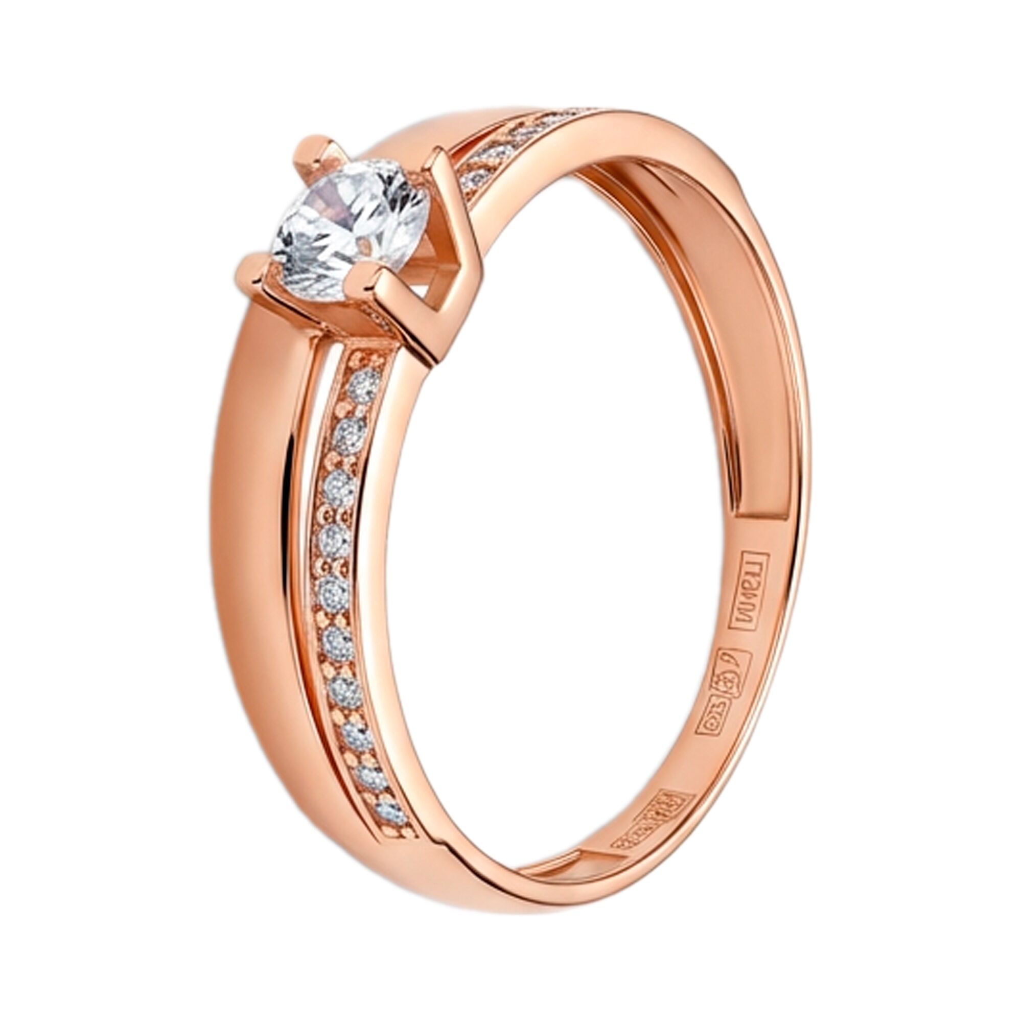 Кольцо, золото, 585, 1.88г, 61205 | GoldMarket.kz