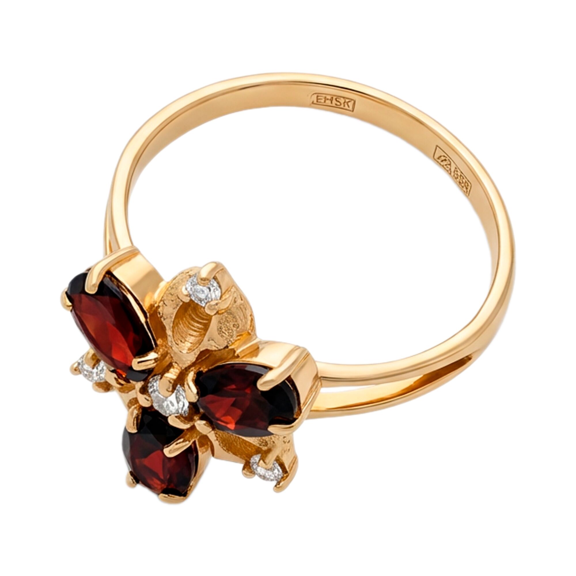 Кольцо, золото, 585, 3.82г, 61209, изображение 2 | GoldMarket.kz