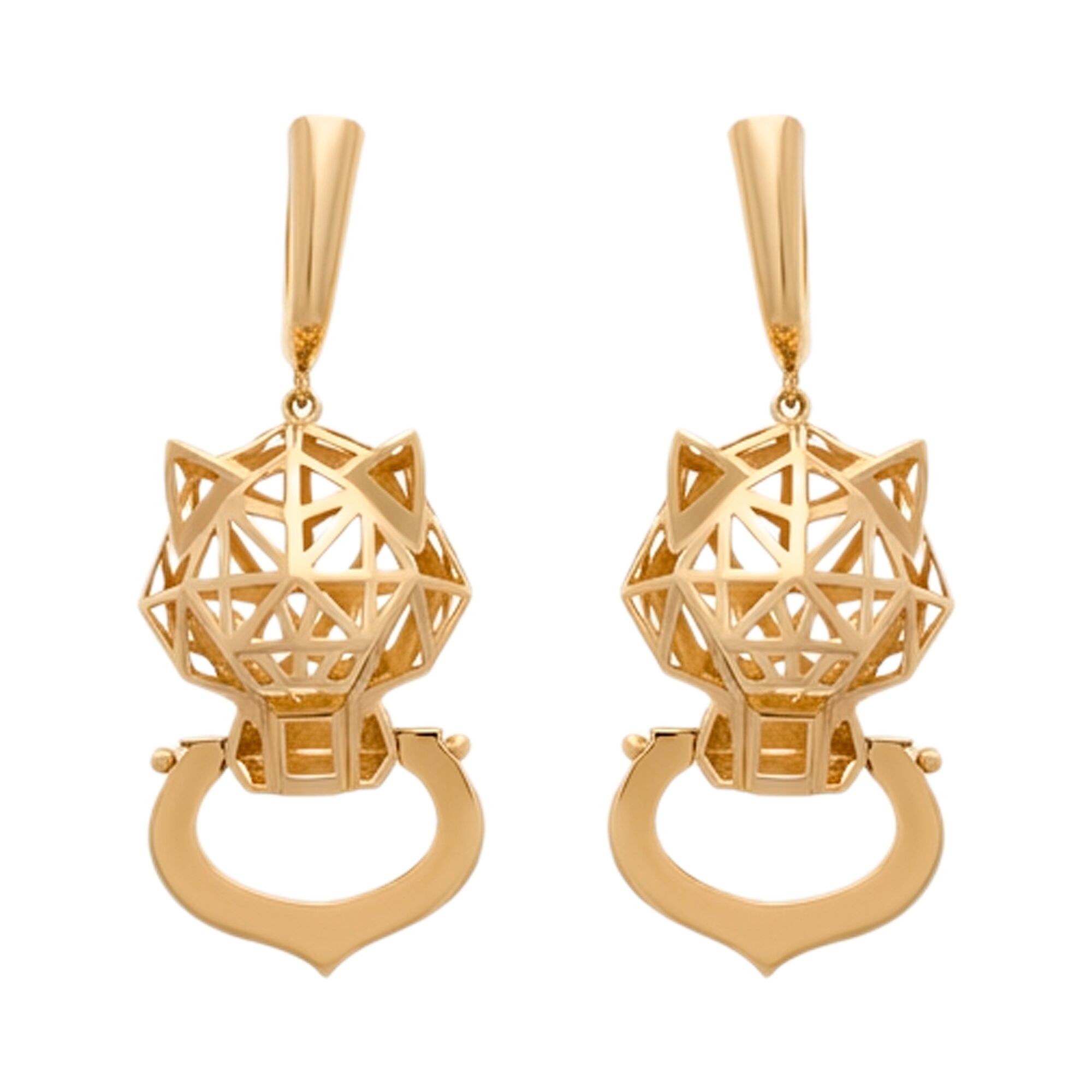 Серьги, золото, 585, 10.38г, 61225 | GoldMarket.kz