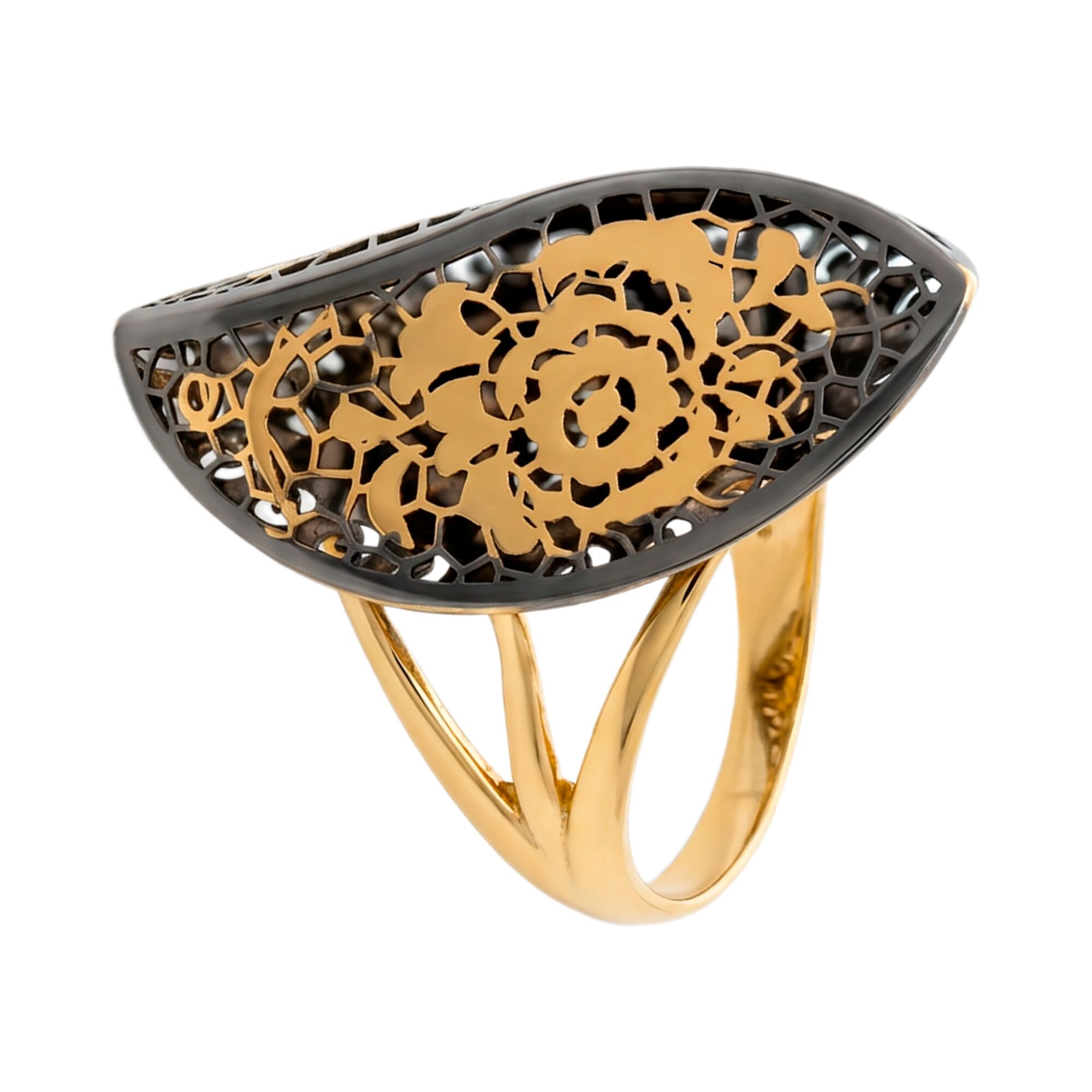 Кольцо, золото, 750, 4.97г, 61232 | GoldMarket.kz