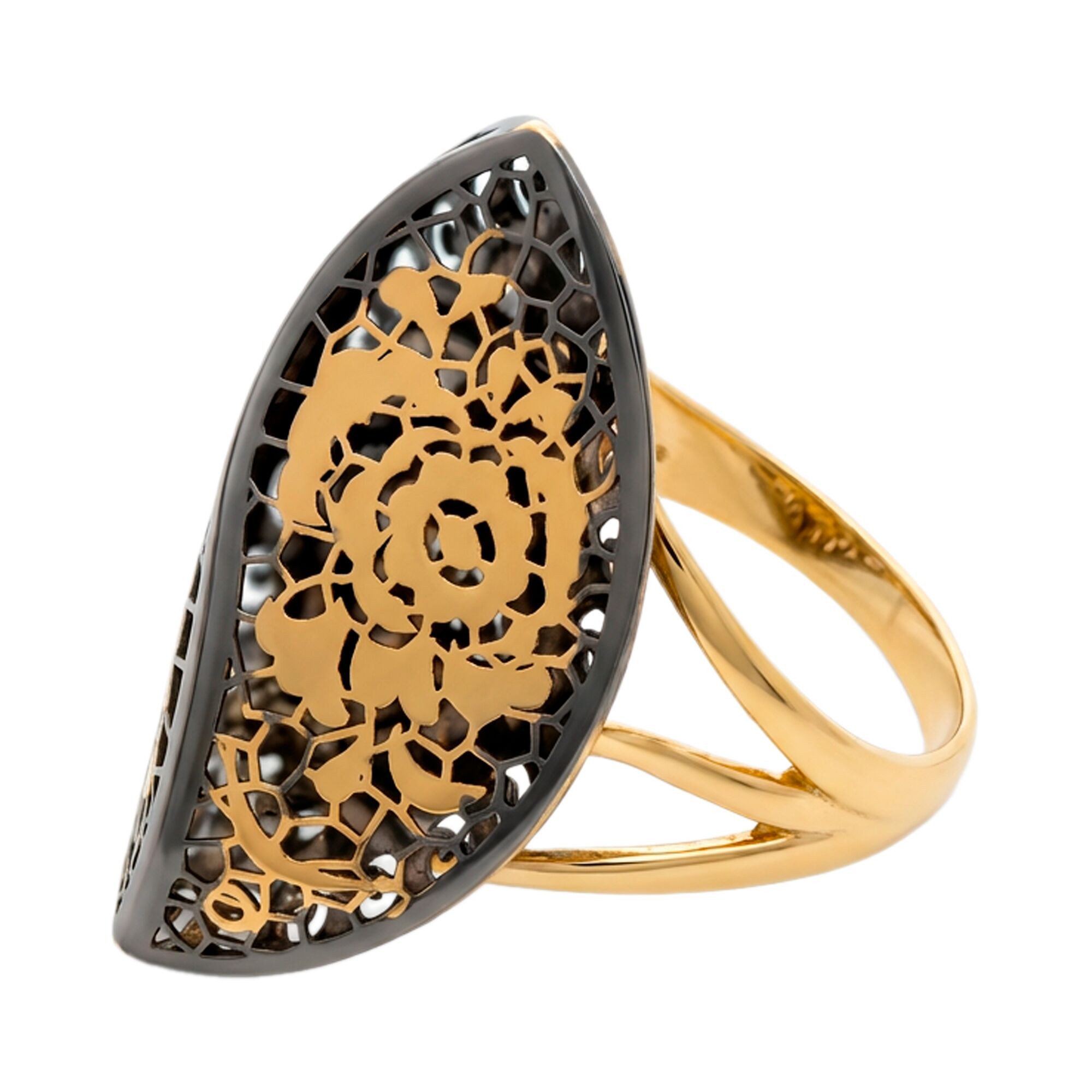 Кольцо, золото, 750, 4.97г, 61232, изображение 2 | GoldMarket.kz