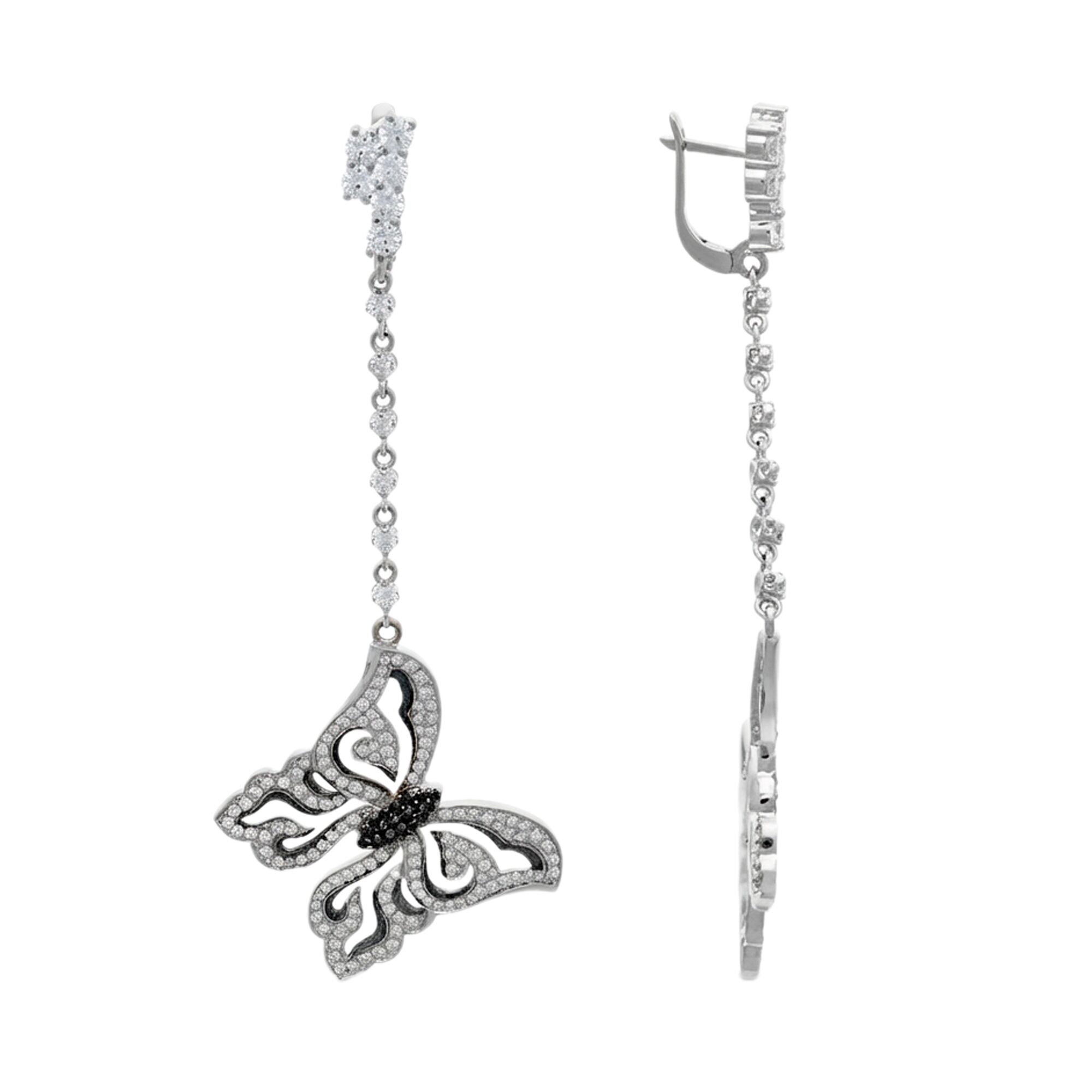 Серьги, золото, 585, 17.99г, 61240, изображение 2 | GoldMarket.kz