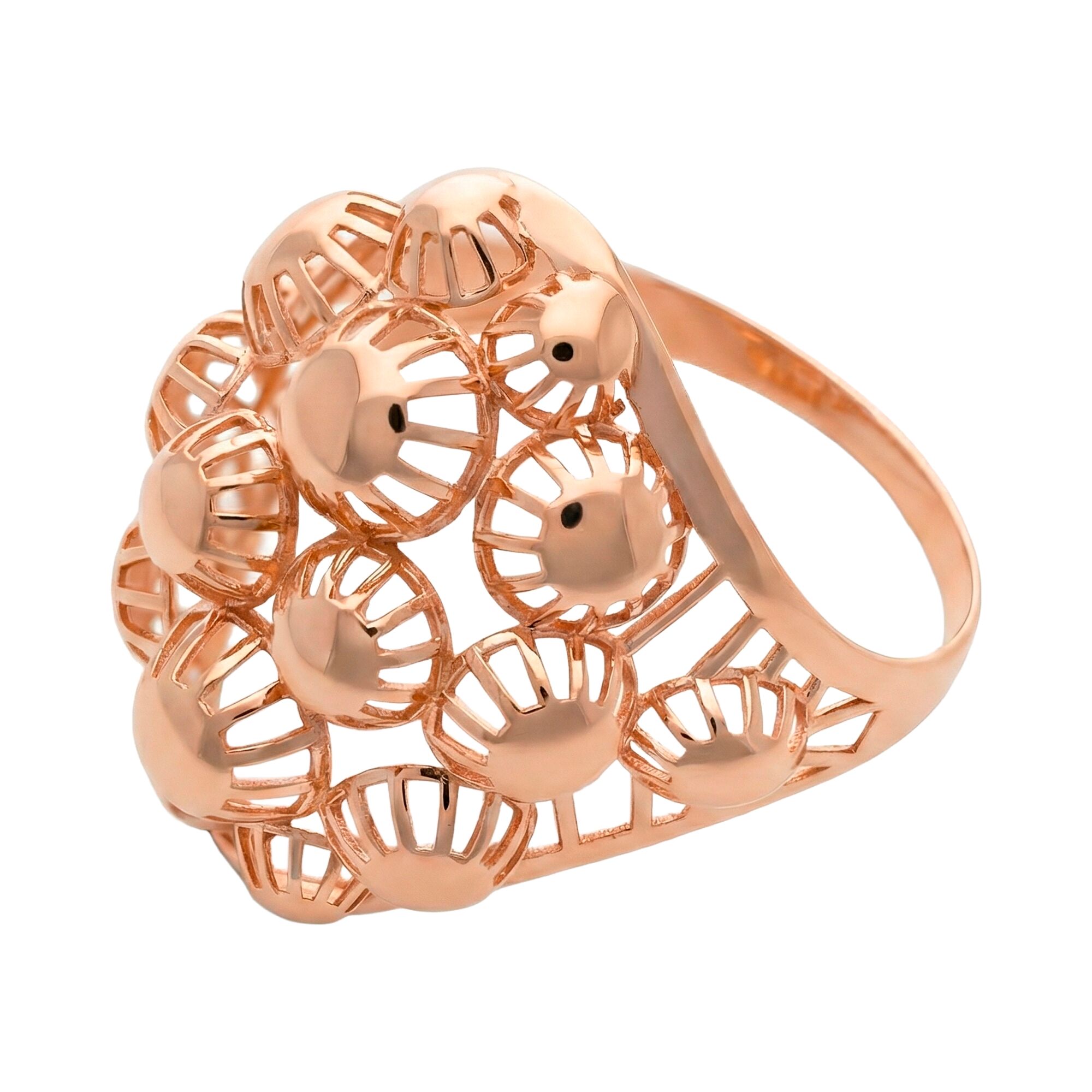 Кольцо, золото, 585, 3.25г, 61244, изображение 2 | GoldMarket.kz