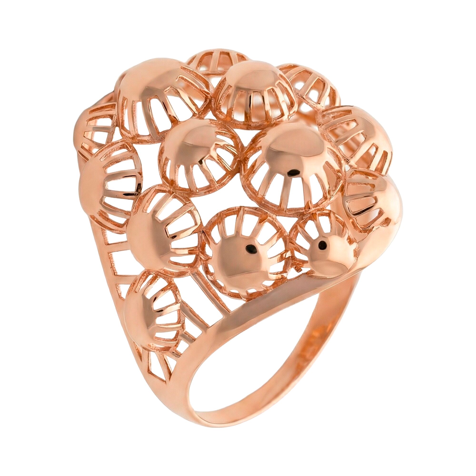 Кольцо, золото, 585, 3.25г, 61244 | GoldMarket.kz