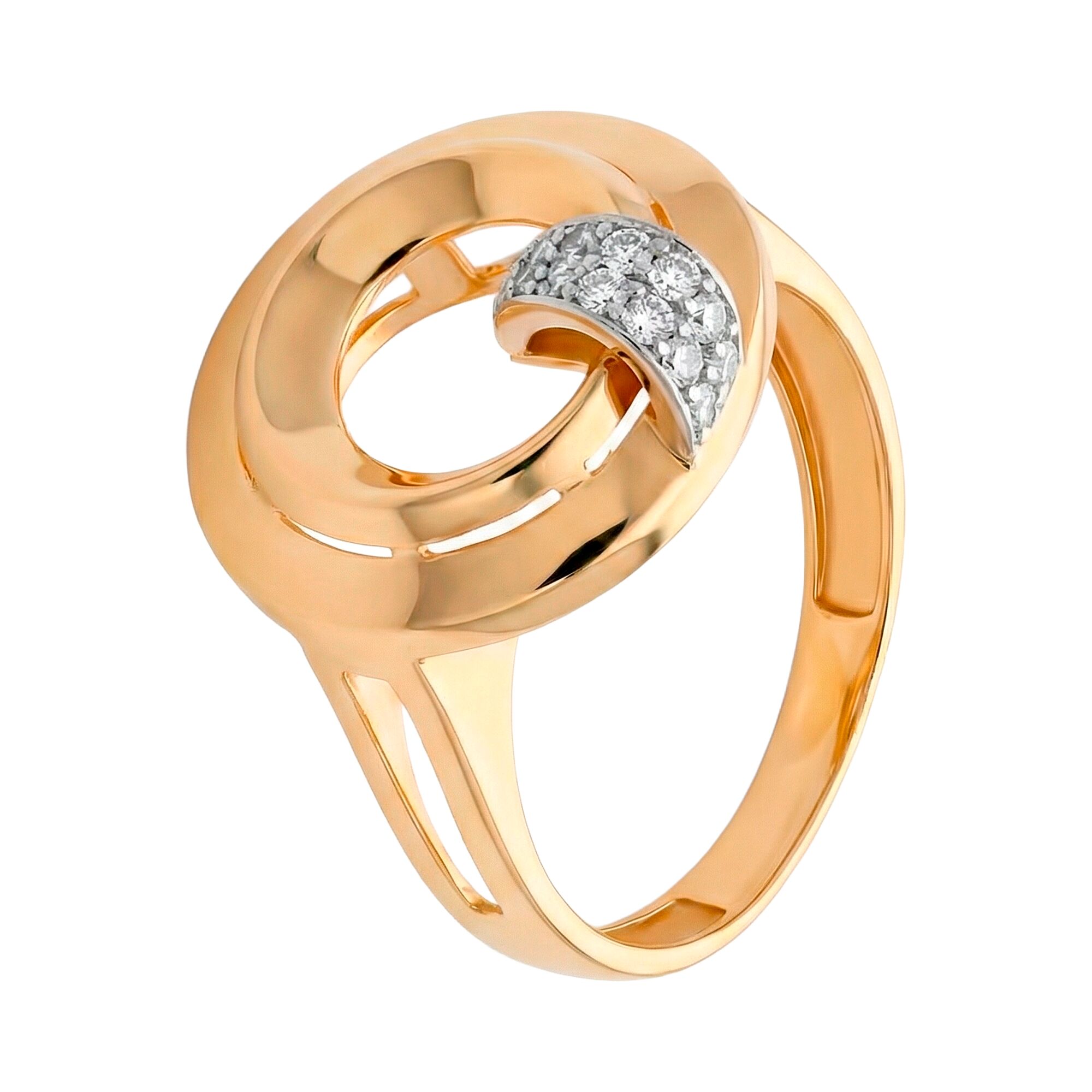 Кольцо, золото, 585, 3.58г, 61268 | GoldMarket.kz