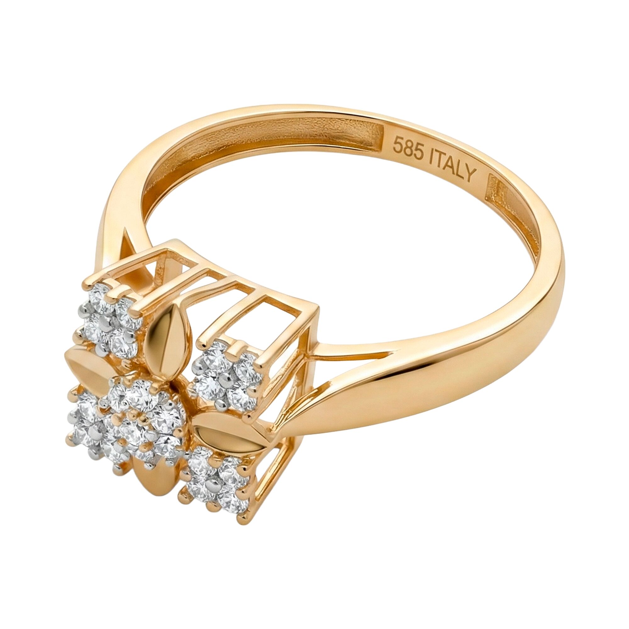 Кольцо, золото, 585, 2.36г, 61288, изображение 2 | GoldMarket.kz